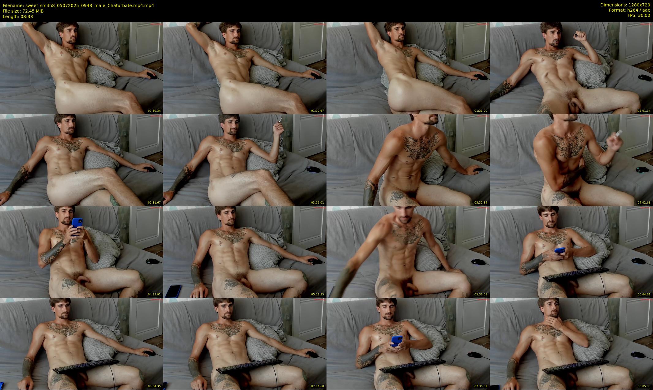 sweet_smith8 — 9 minute Chaturbate male cam show recording, 720p, Jul 5, 2025