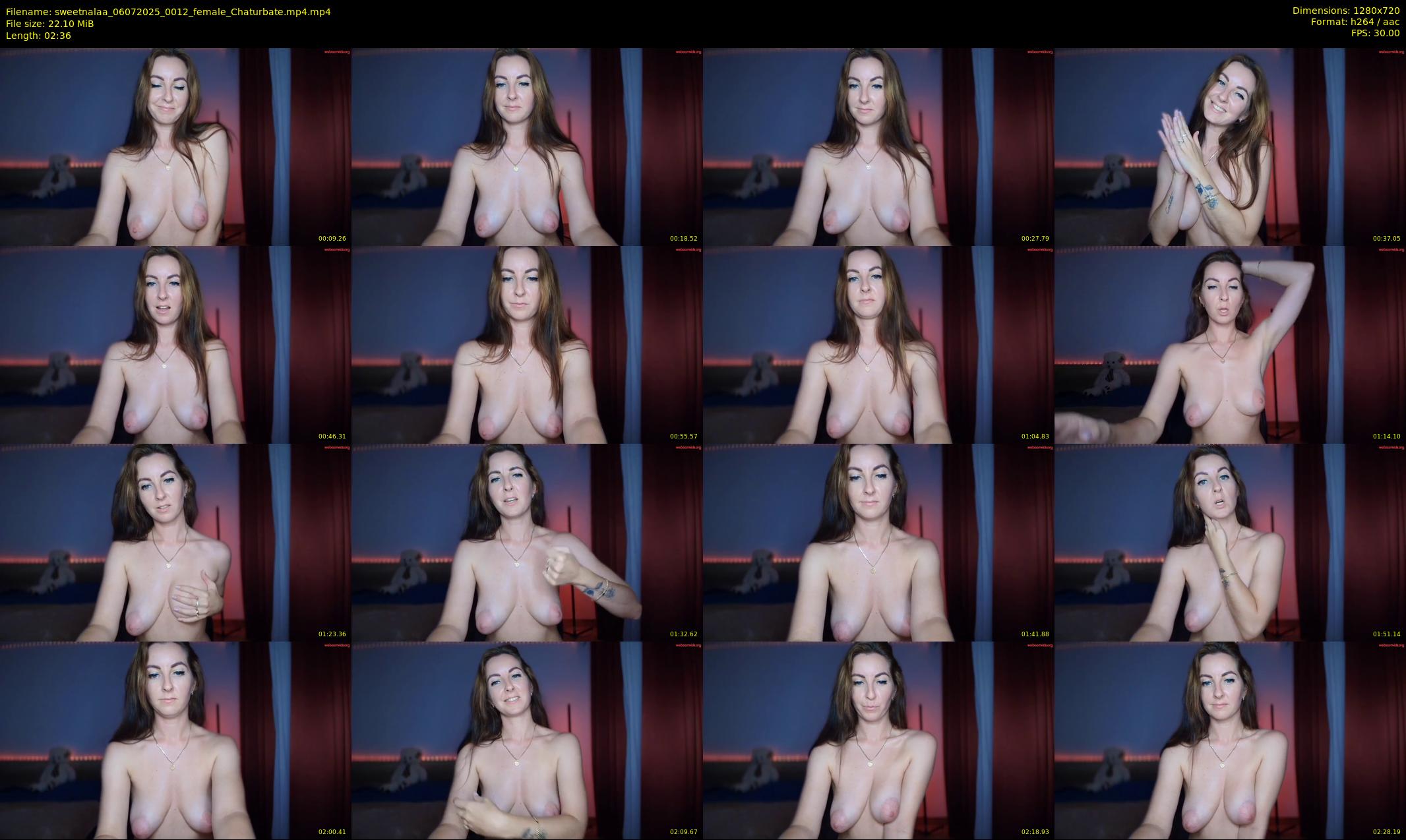 sweetnalaa — 3 minute Chaturbate female cam show recording, 720p, Jul 6, 2025