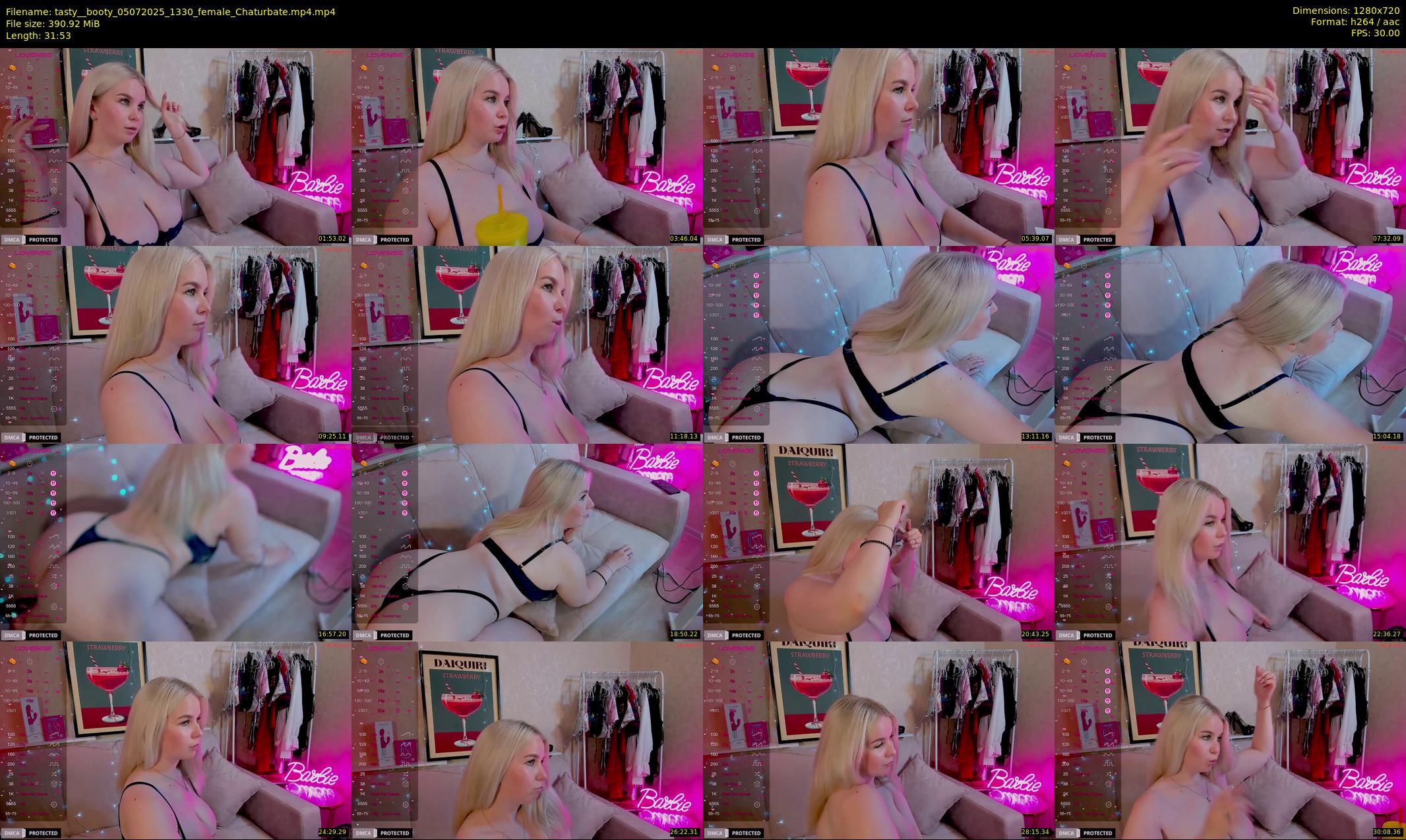 tasty__booty — 32 minute Chaturbate female cam show recording, 720p, Jul 5, 2025