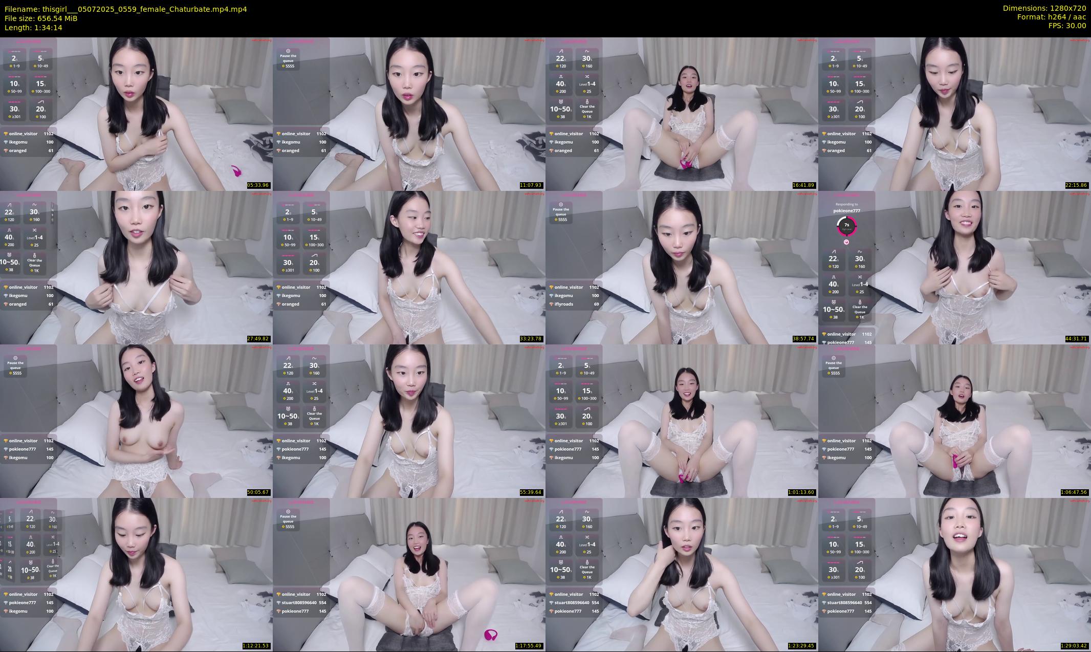 thisgirl__ — 95 minute Chaturbate female cam show recording, 720p, Jul 5, 2025