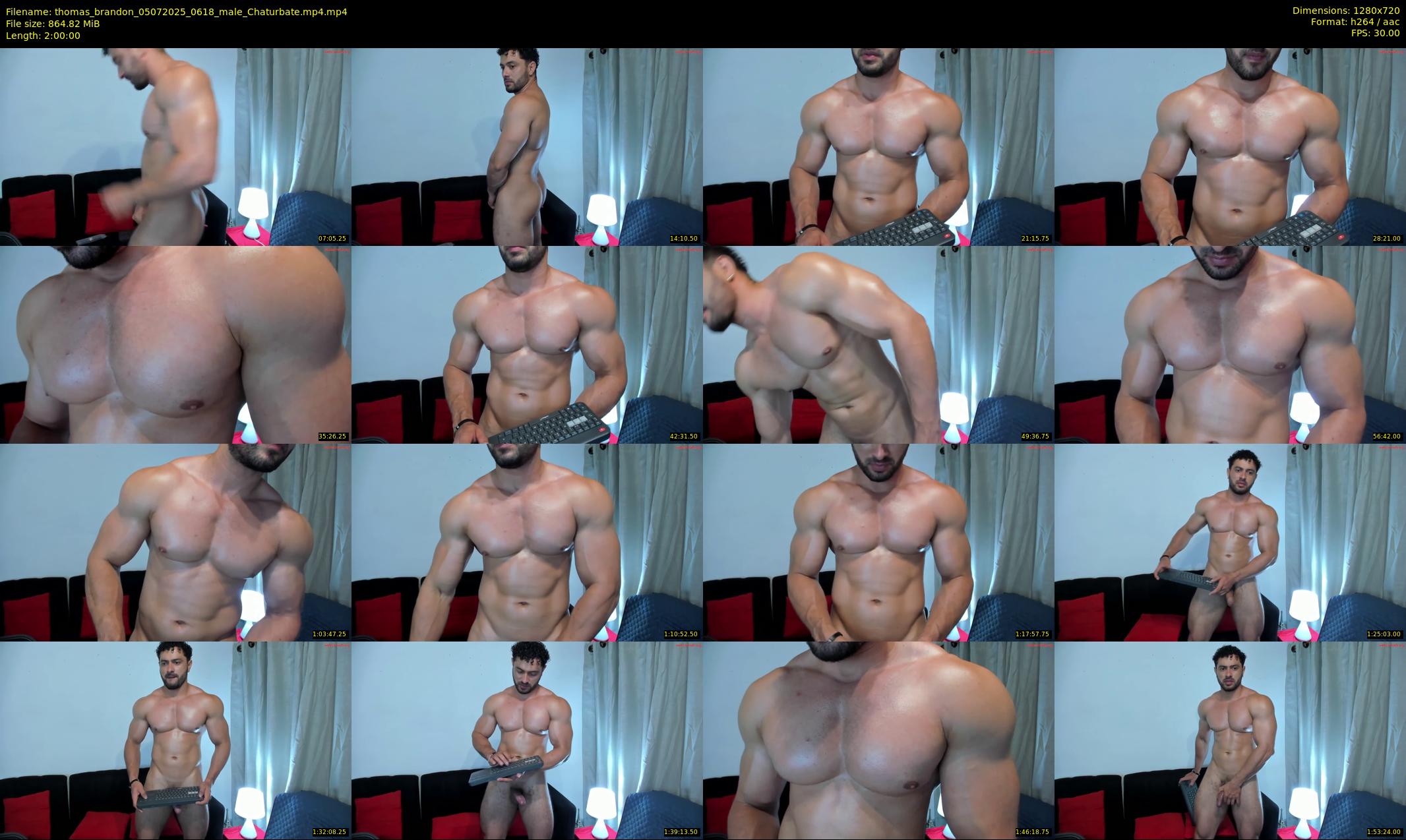 thomas_brandon — 120 minute Chaturbate male cam show recording, 720p, Jul 5, 2025