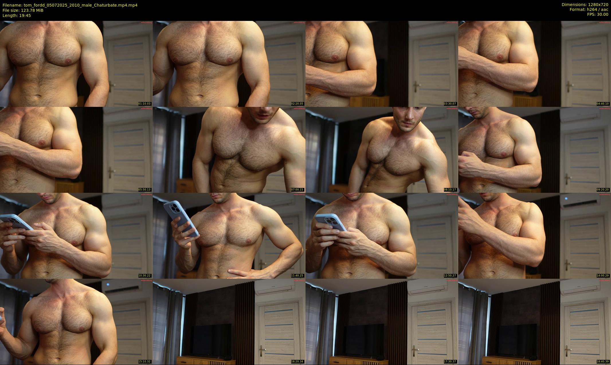tom_fordd — 20 minute Chaturbate male cam show recording, 720p, Jul 5, 2025