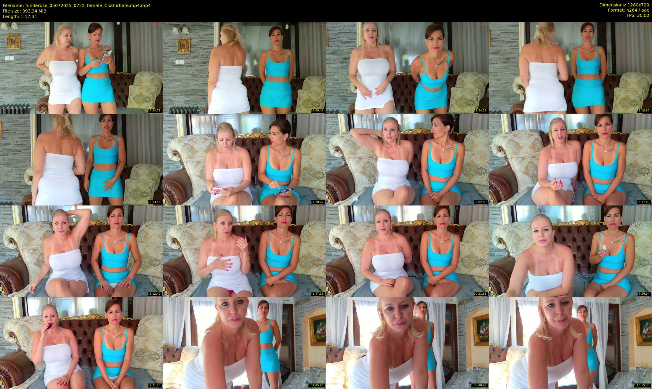 tunderose — 78 minute Chaturbate female cam show recording, 720p, Jul 5, 2025