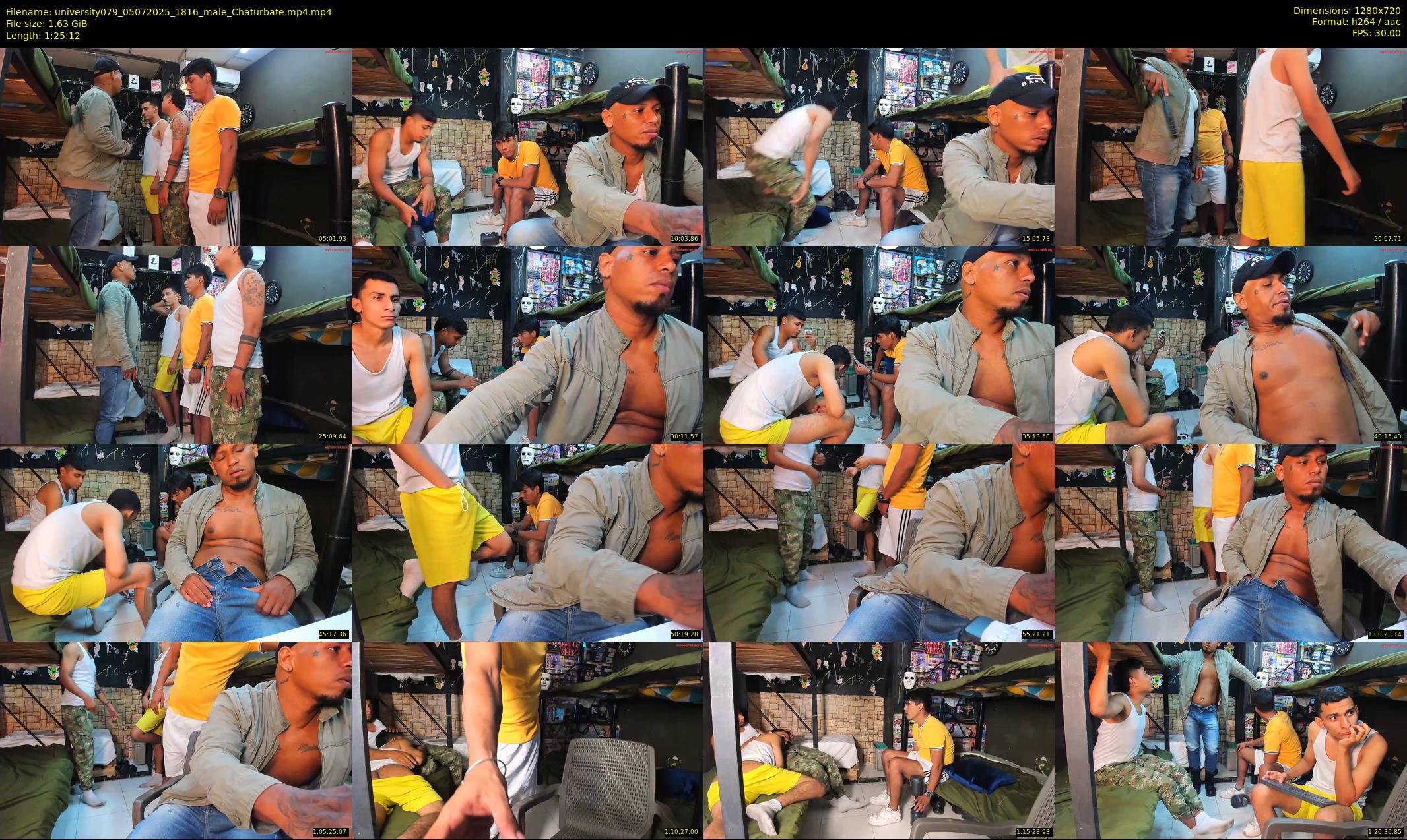 university079 — 86 minute Chaturbate male cam show recording, 720p, Jul 5, 2025