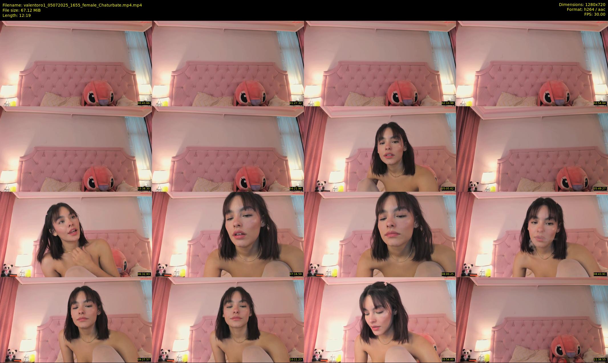 valentoro1 — 13 minute Chaturbate female cam show recording, 720p, Jul 5, 2025