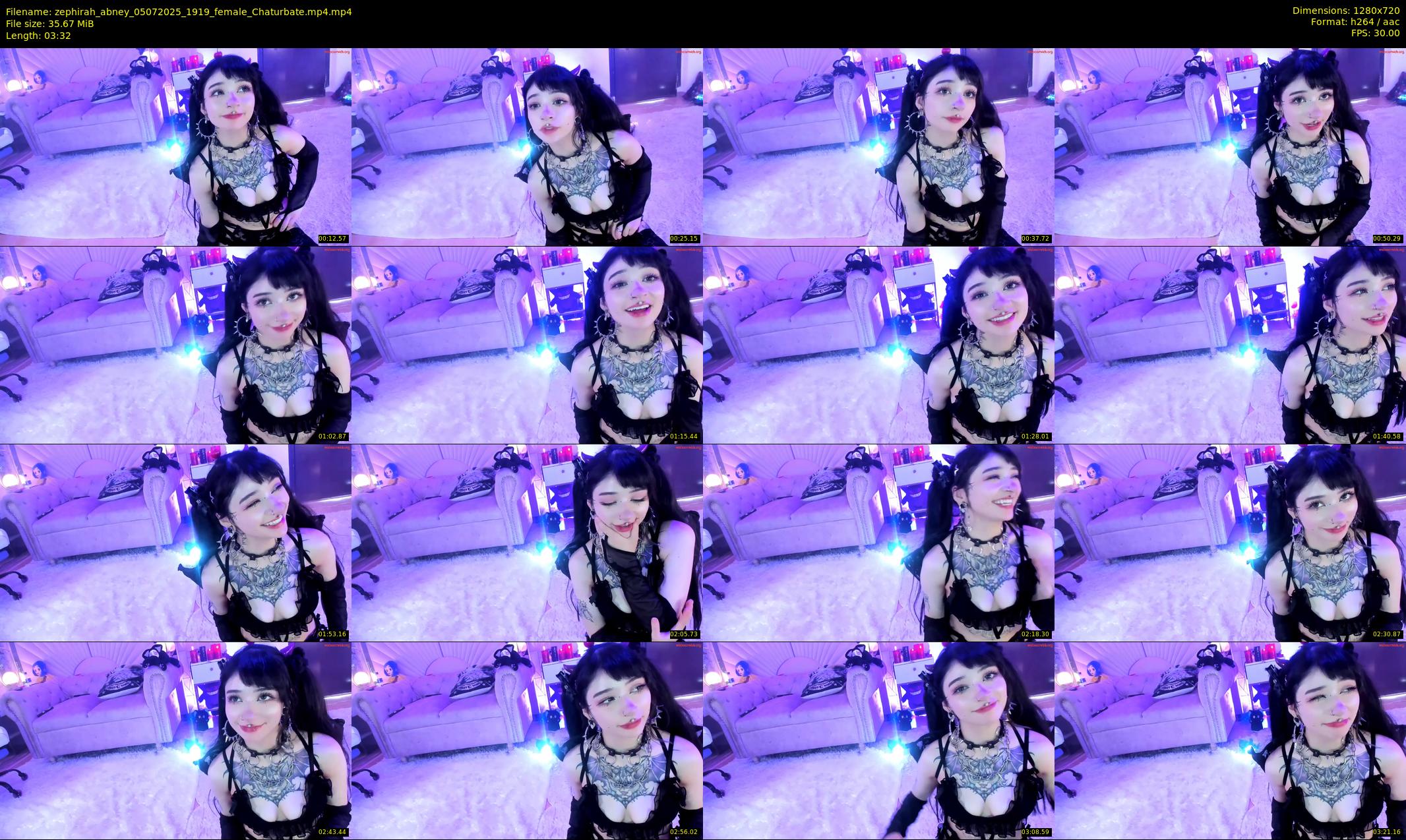 zephirah_abney — 4 minute Chaturbate female cam show recording, 720p, Jul 5, 2025