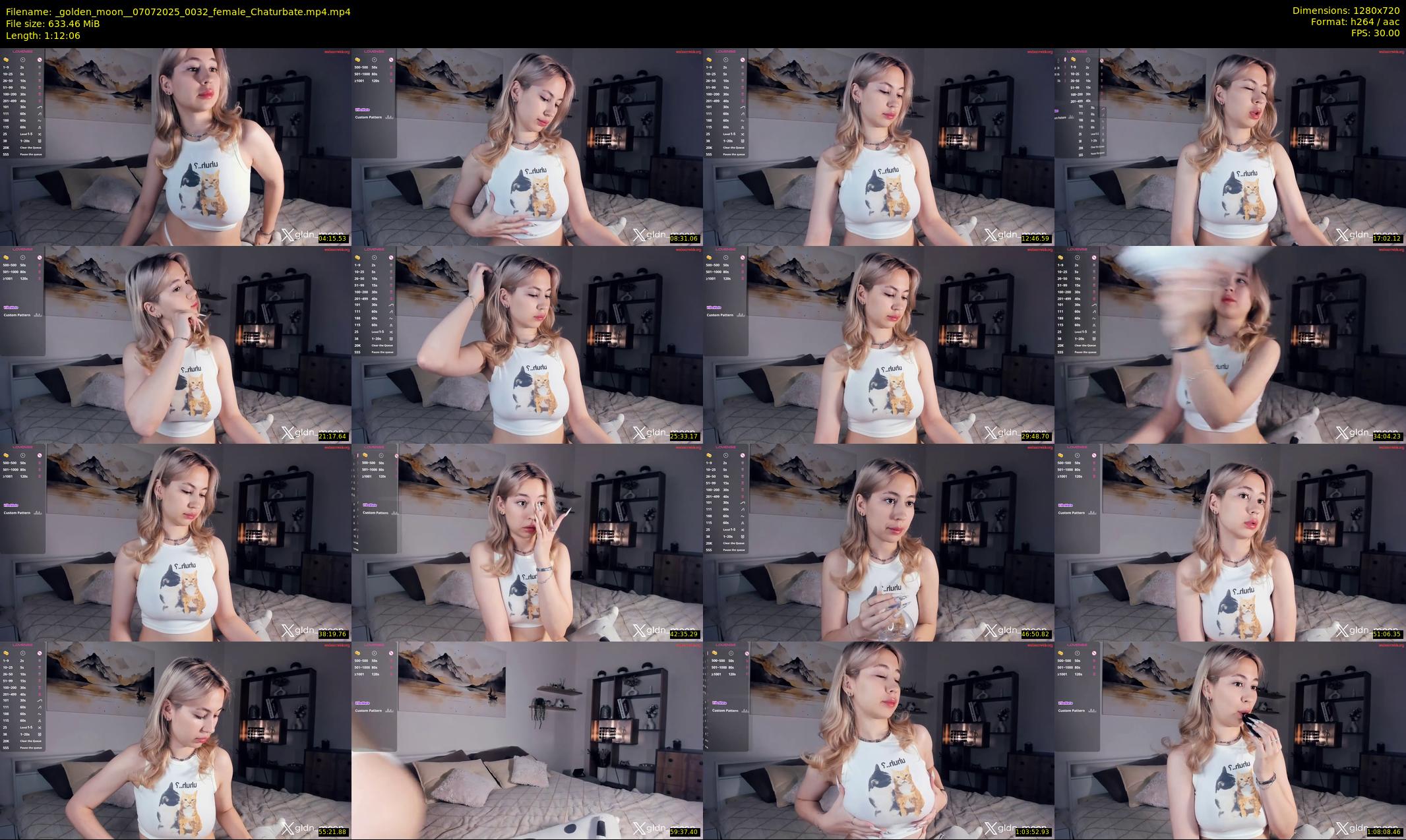 _golden_moon_ — 73 minute Chaturbate female cam show recording, 720p, Jul 7, 2025