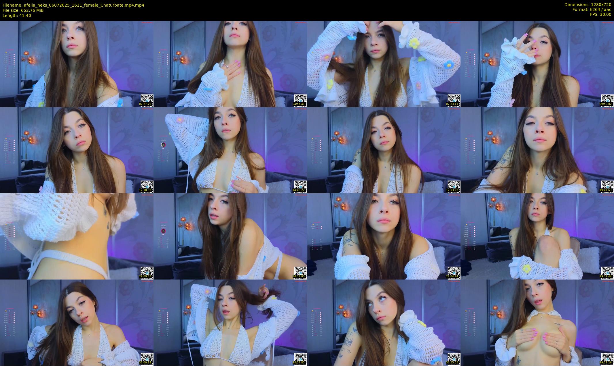 afelia_heks — 42 minute Chaturbate female cam show recording, 720p, Jul 6, 2025