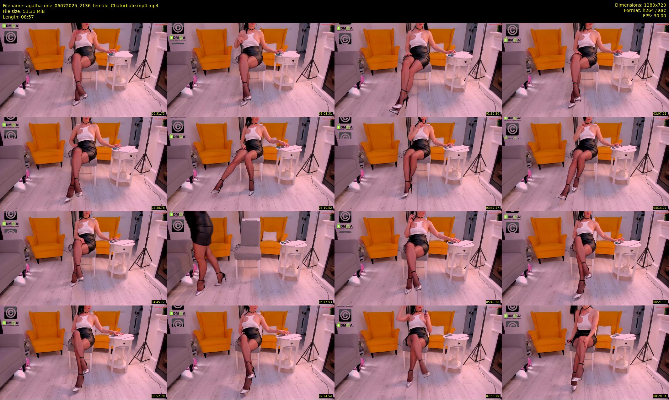 agatha_one — 9 minute Chaturbate female cam show recording, 720p, Jul 6, 2025