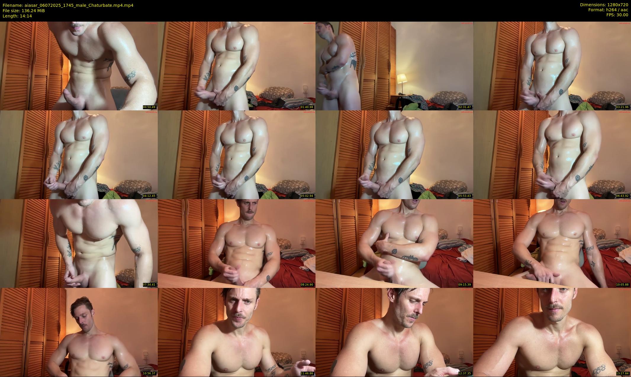 aiasar — 15 minute Chaturbate male cam show recording, 720p, Jul 6, 2025