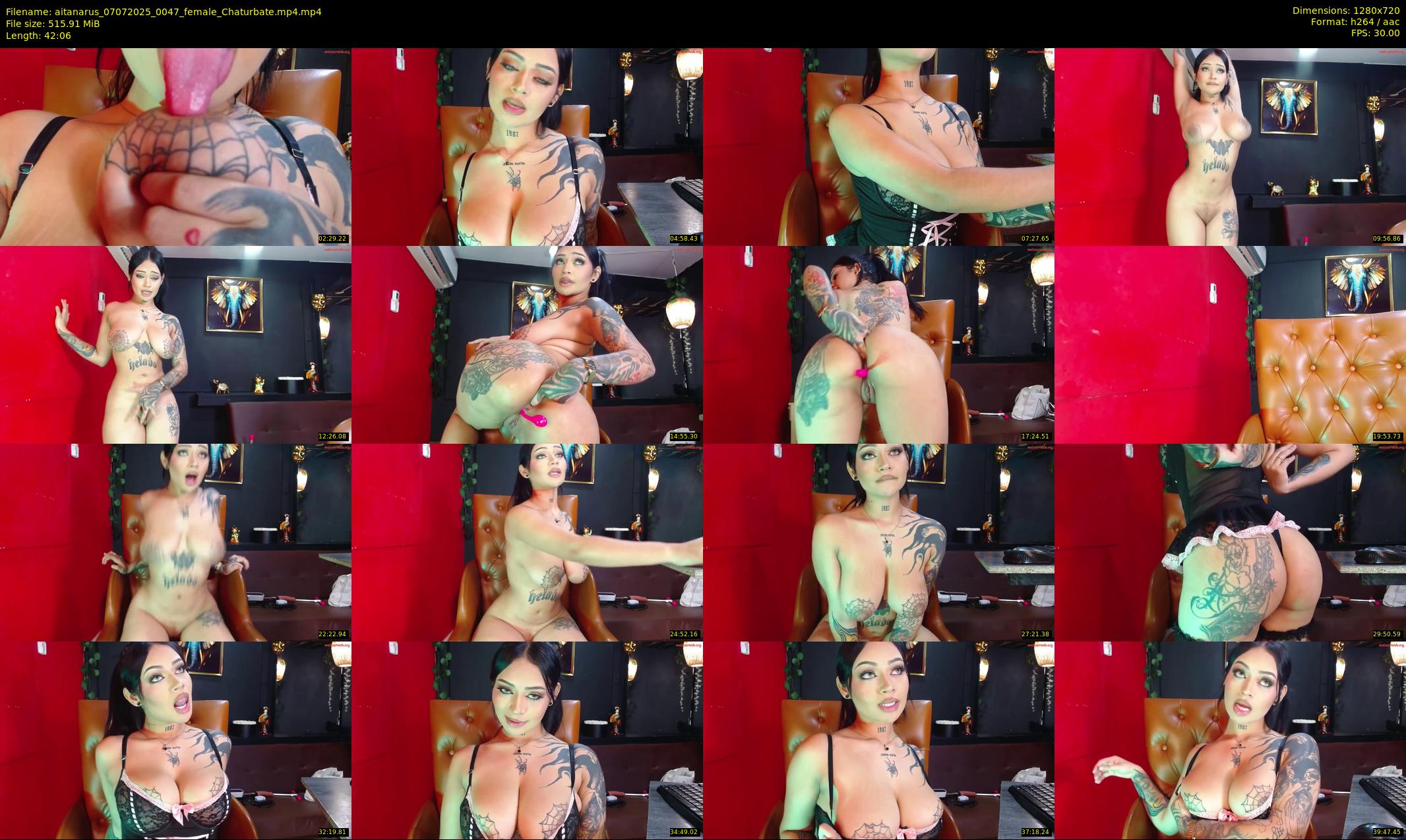 aitanarus — 43 minute Chaturbate female cam show recording, 720p, Jul 7, 2025