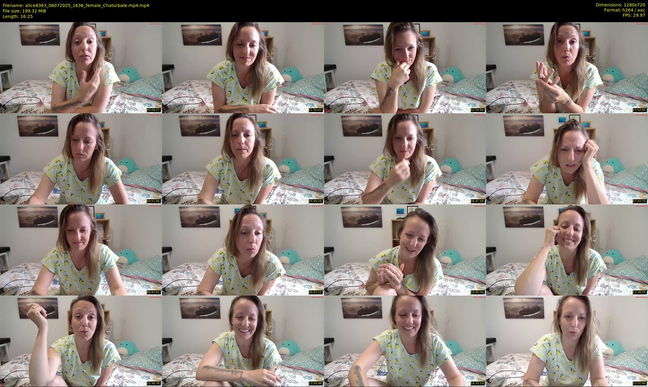 alice8363 — 17 minute Chaturbate female cam show recording, 720p, Jul 6, 2025
