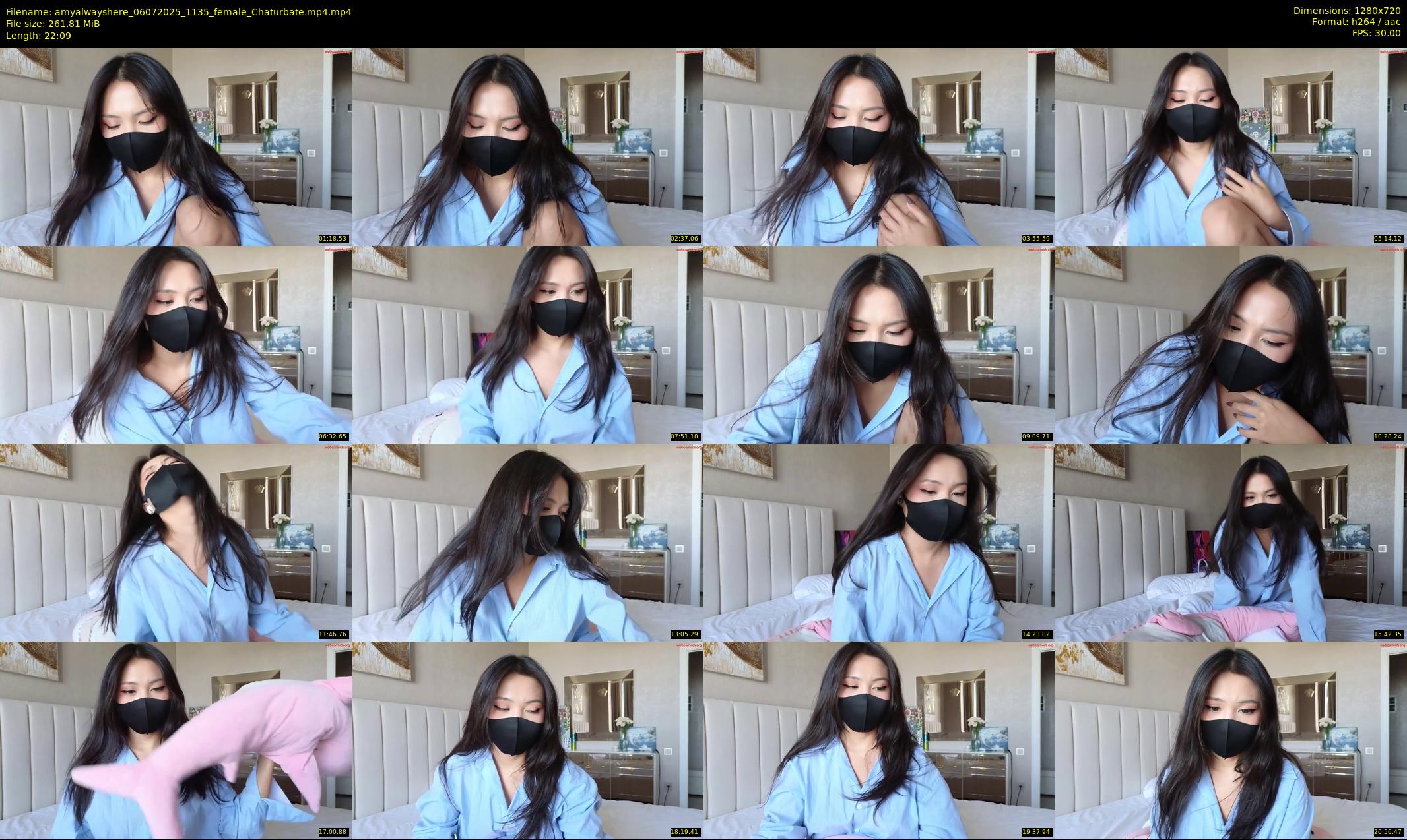 amyalwayshere — 23 minute Chaturbate female cam show recording, 720p, Jul 6, 2025