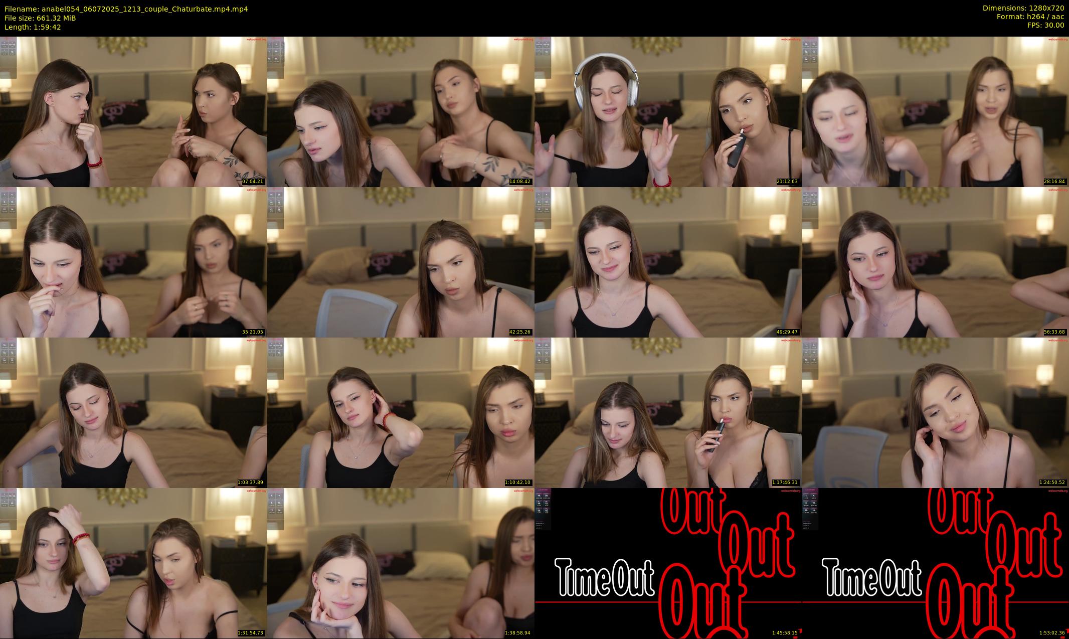 anabel054 — 120 minute Chaturbate female cam show recording, 720p, Jul 6, 2025