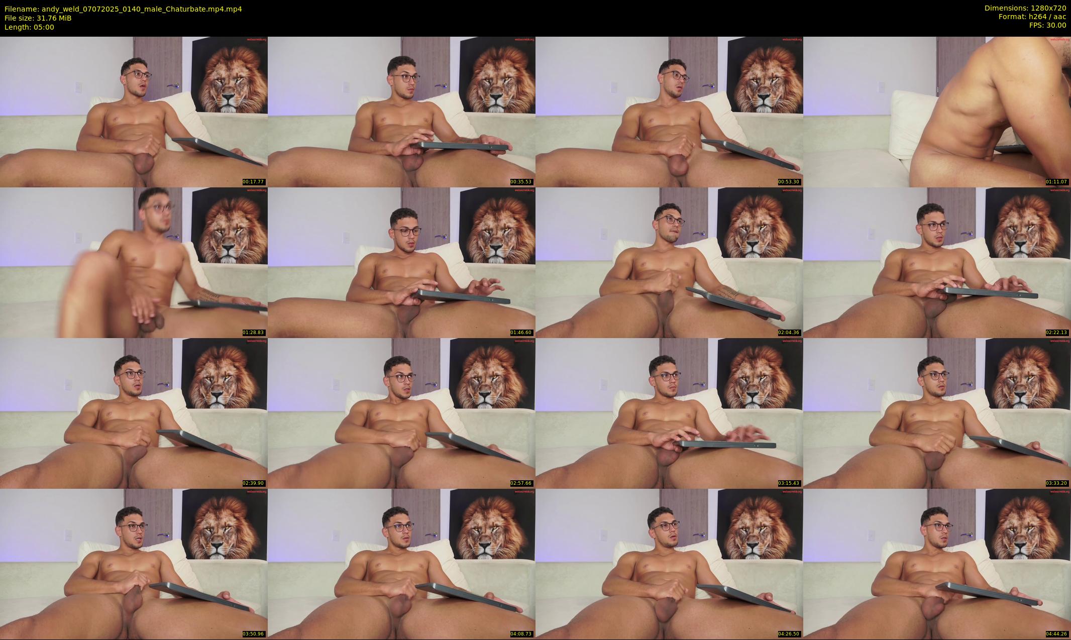 andy_weld — 5 minute Chaturbate male cam show recording, 720p, Jul 7, 2025