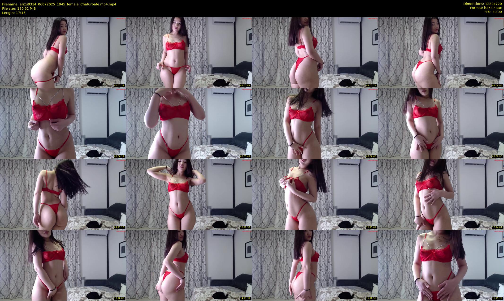 arizu9314 — 18 minute Chaturbate female cam show recording, 720p, Jul 6, 2025