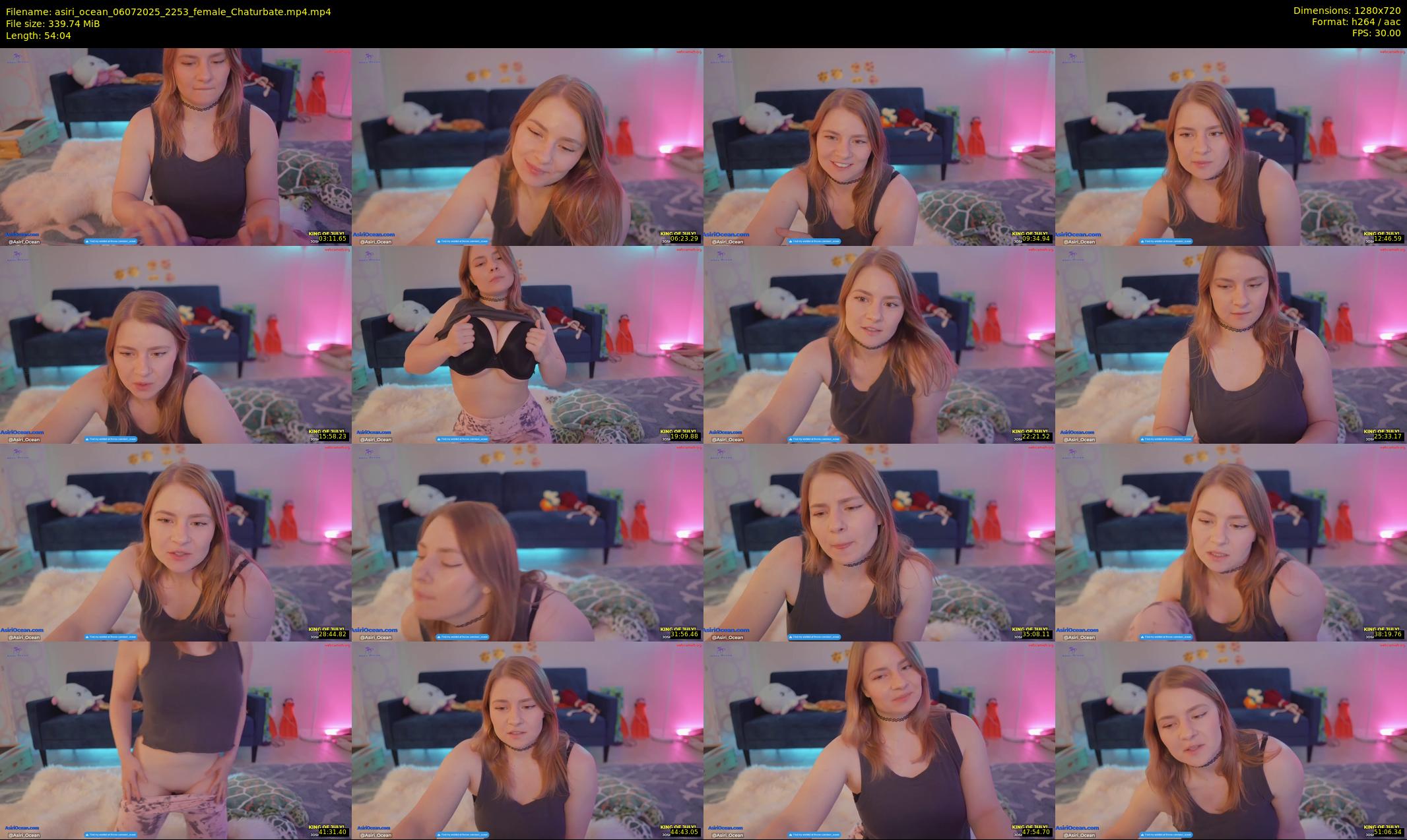 asiri_ocean — 55 minute Chaturbate female cam show recording, 720p, Jul 6, 2025