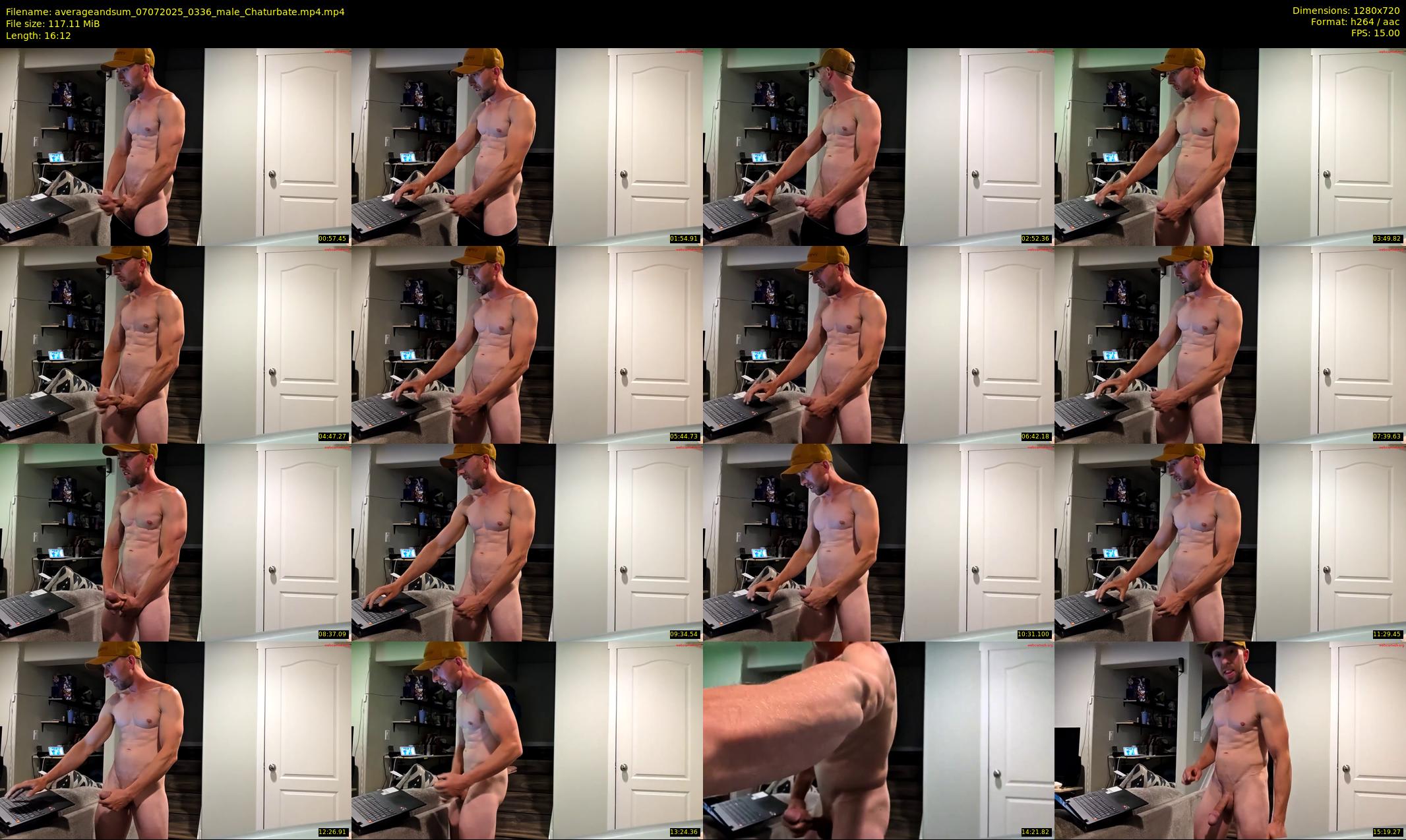 averageandsum — 17 minute Chaturbate male cam show recording, 720p, Jul 7, 2025