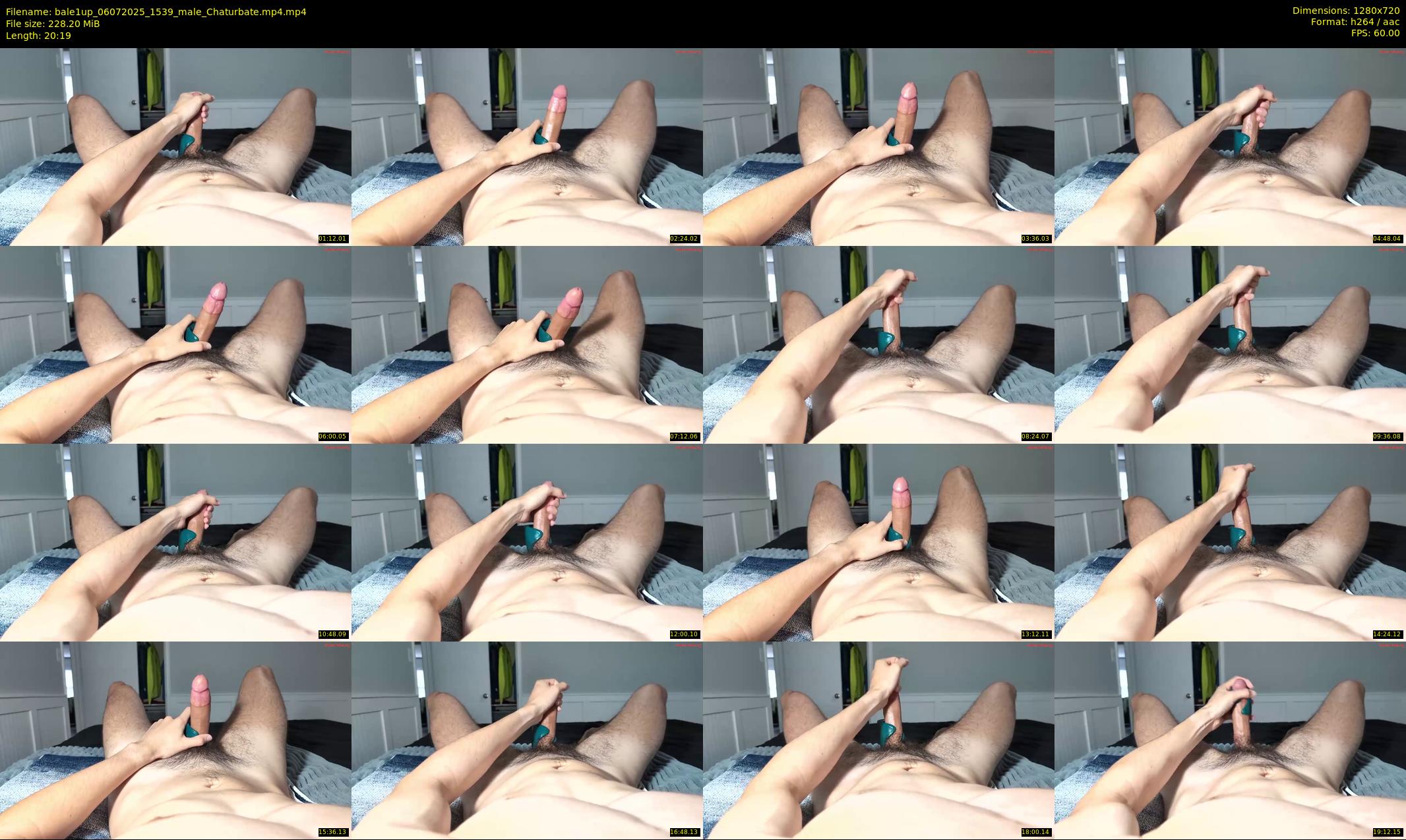 bale1up — 21 minute Chaturbate male cam show recording, 720p, Jul 6, 2025