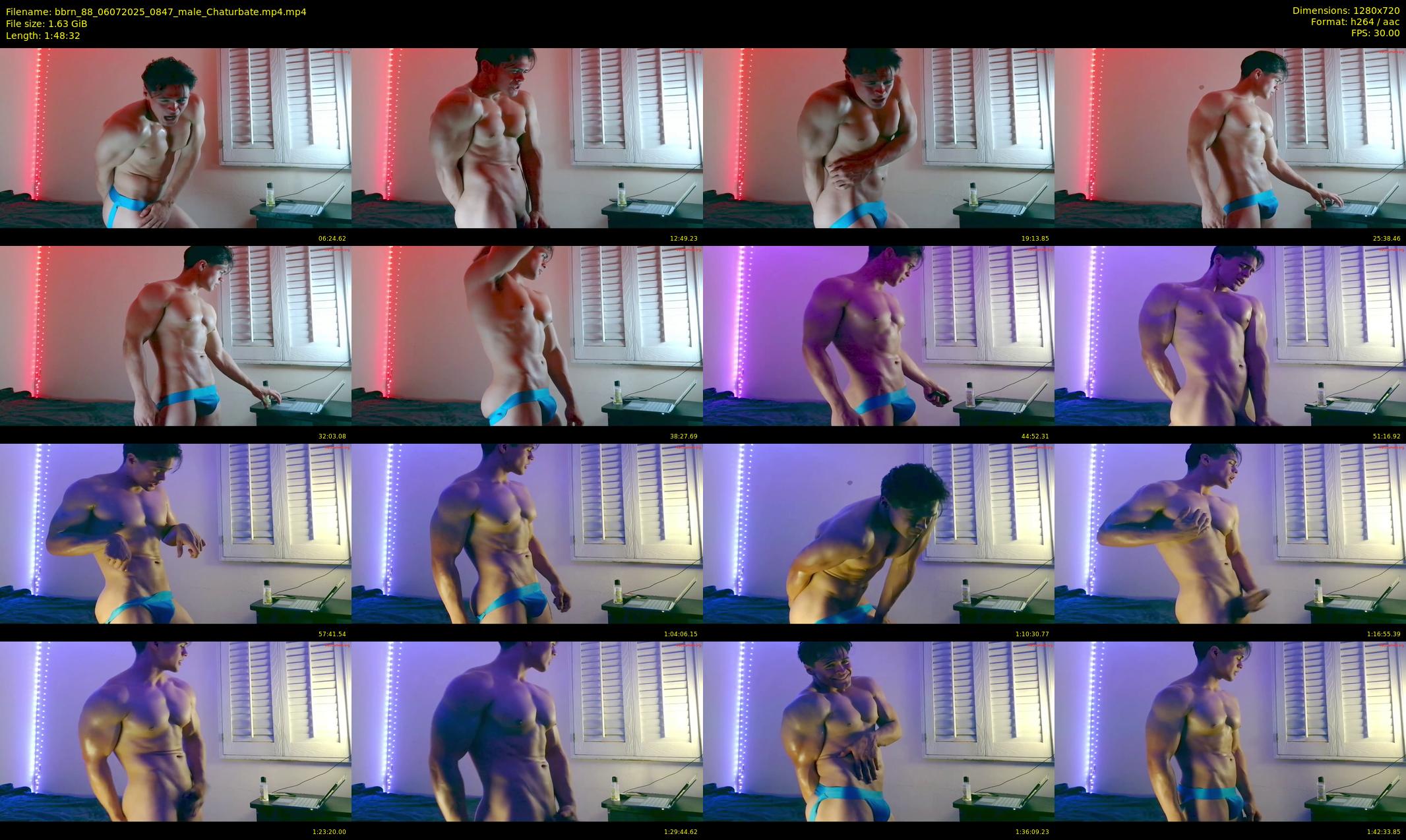 bbrn_88 — 109 minute Chaturbate male cam show recording, 720p, Jul 6, 2025