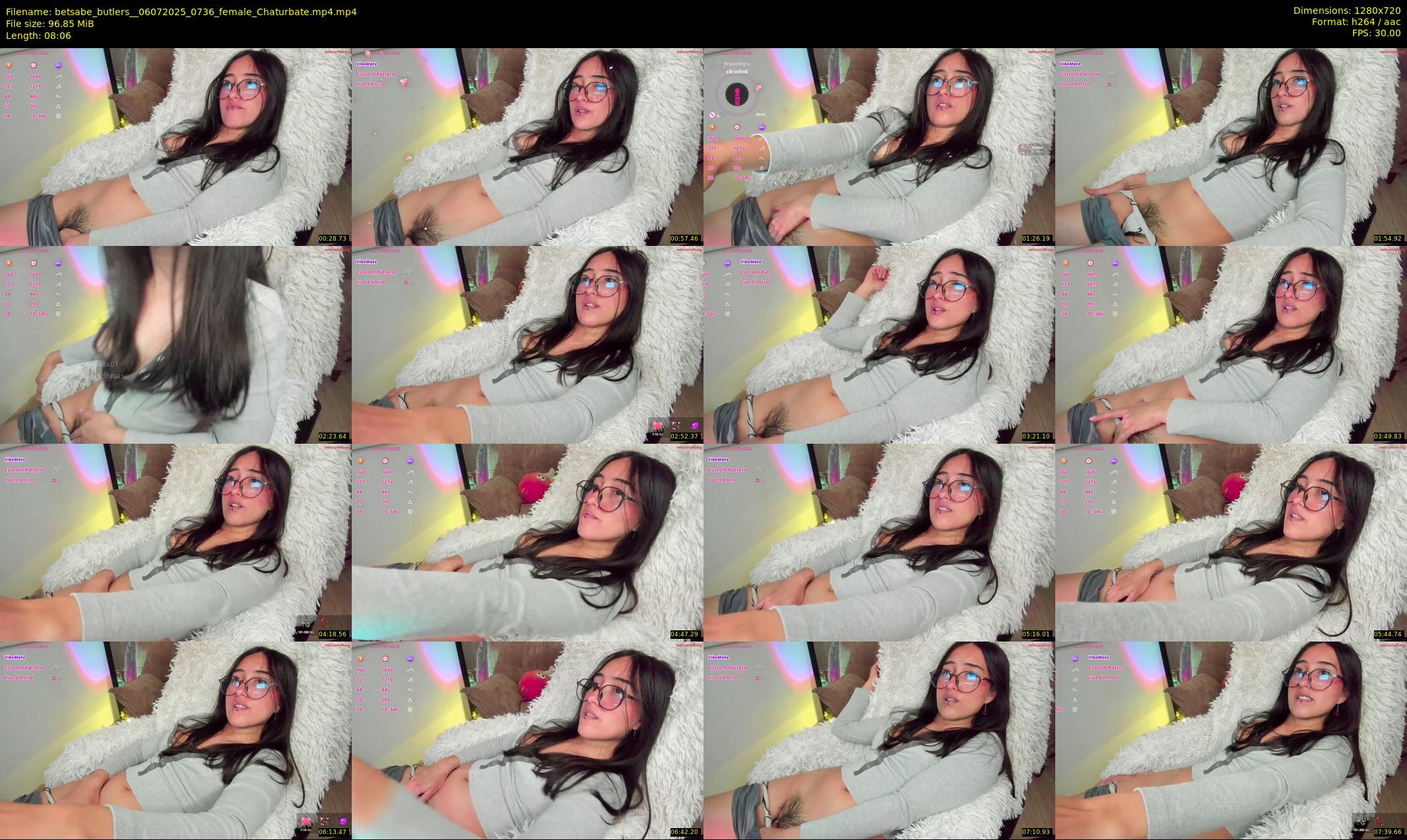 betsabe_butlers_ — 9 minute Chaturbate female cam show recording, 720p, Jul 6, 2025