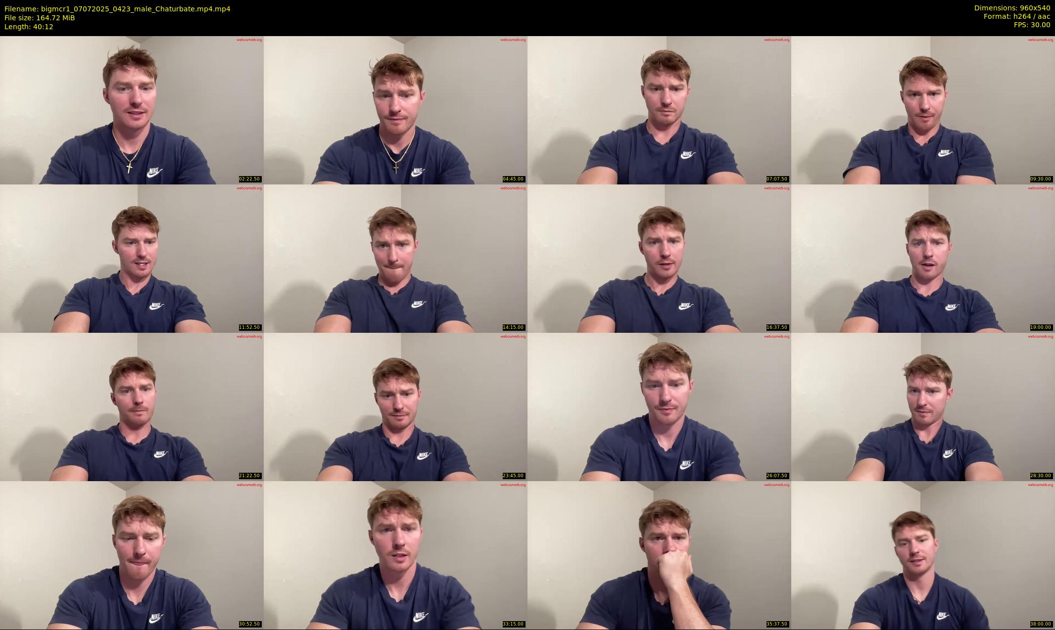 bigmcr1 — 41 minute Chaturbate male cam show recording, 480p, Jul 7, 2025