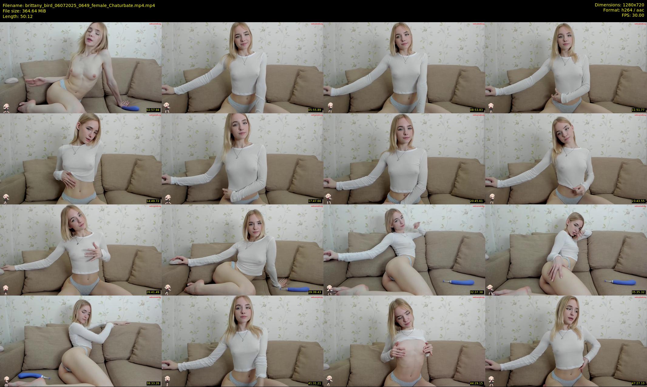 brittany_bird — 51 minute Chaturbate female cam show recording, 720p, Jul 6, 2025