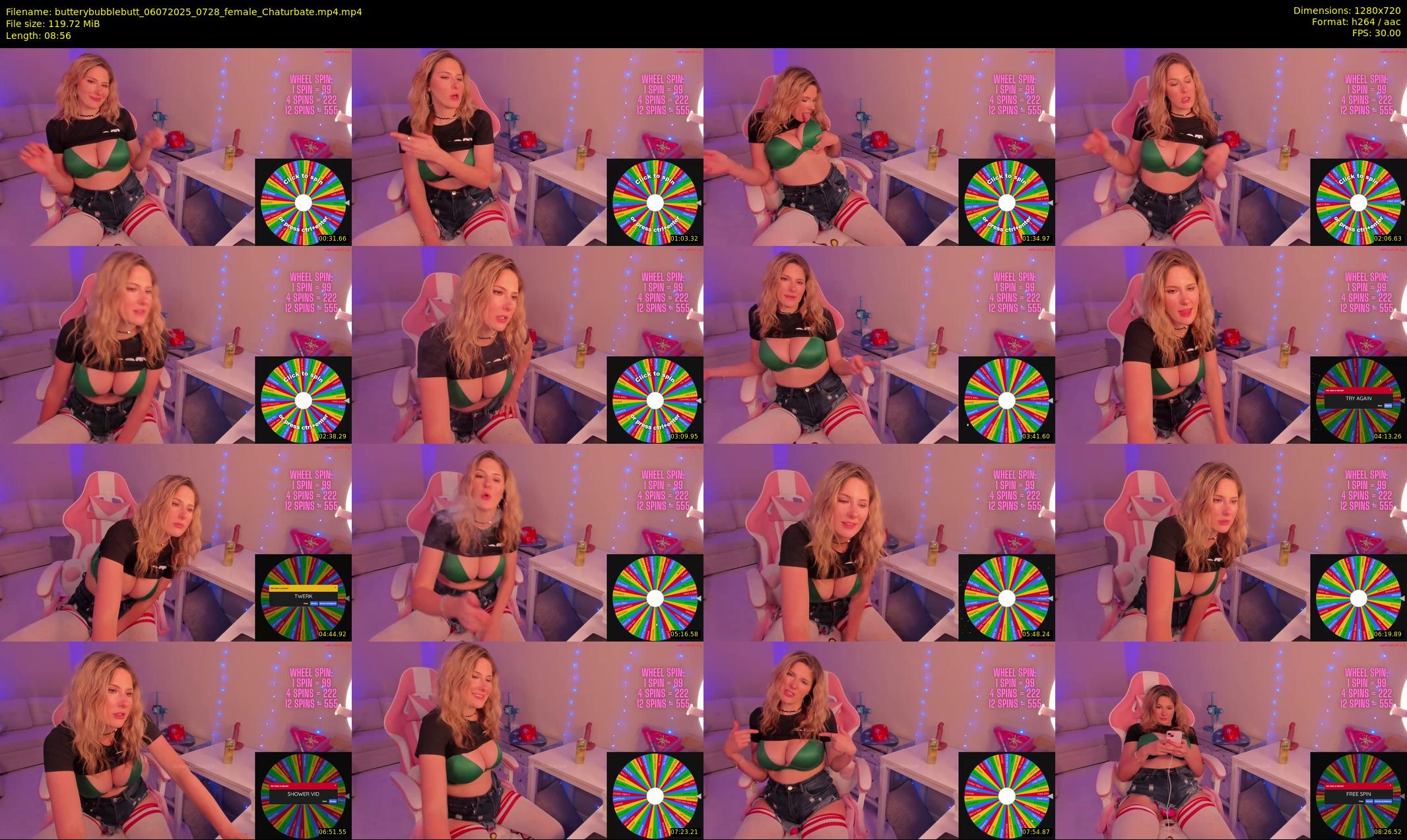 butterybubblebutt — 9 minute Chaturbate couple cam show recording, 720p, Jul 6, 2025