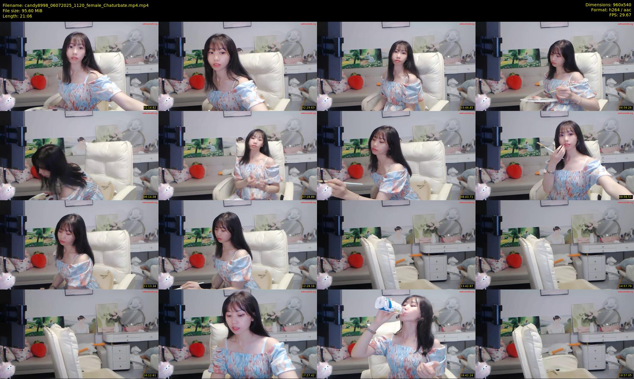 candy8998 — 22 minute Chaturbate female cam show recording, 480p, Jul 6, 2025