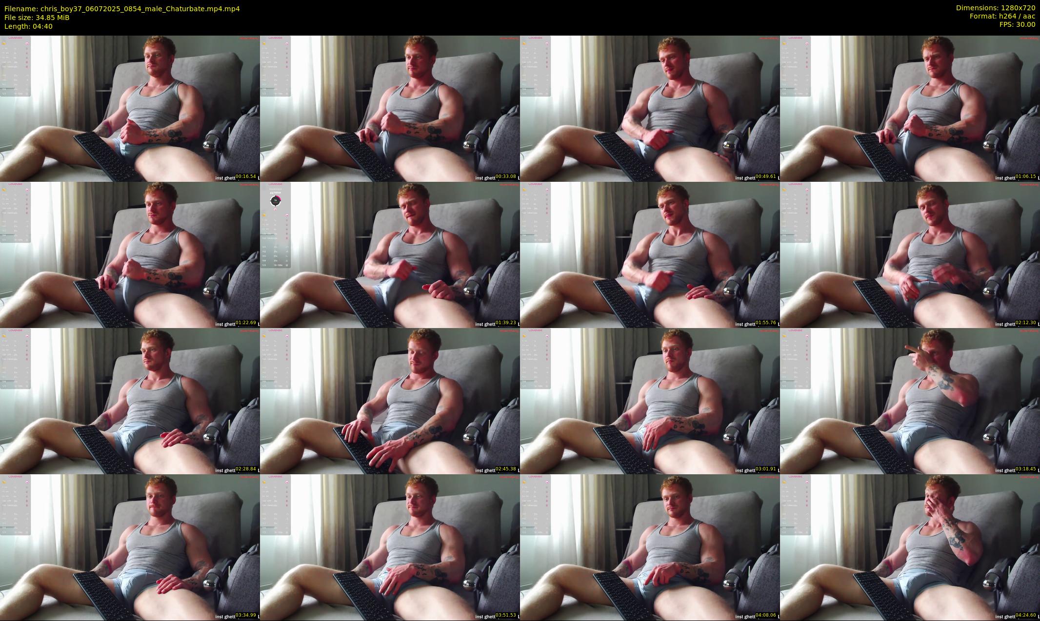 chris_boy37 — 5 minute Chaturbate male cam show recording, 720p, Jul 6, 2025
