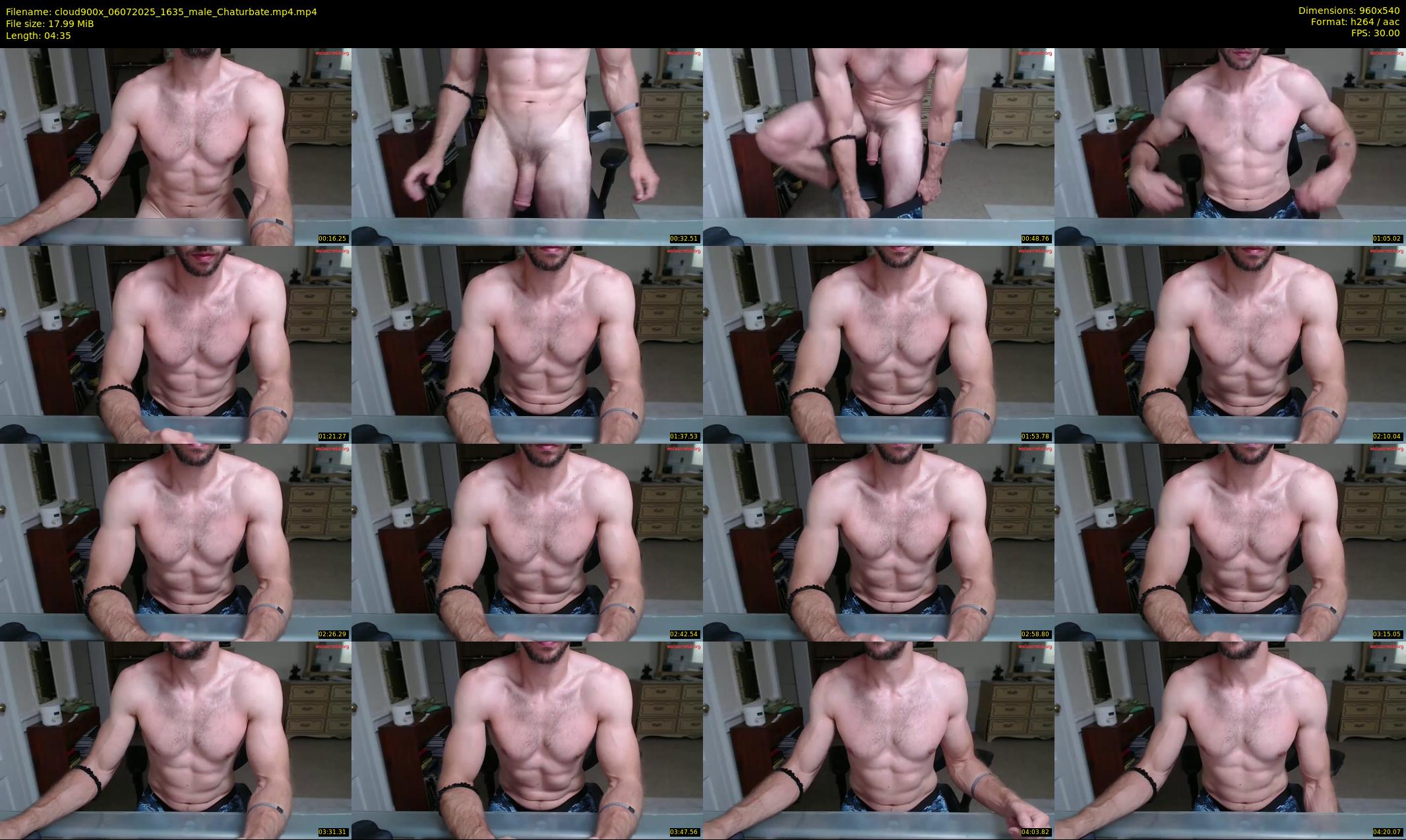 cloud900x — 5 minute Chaturbate male cam show recording, 480p, Jul 6, 2025