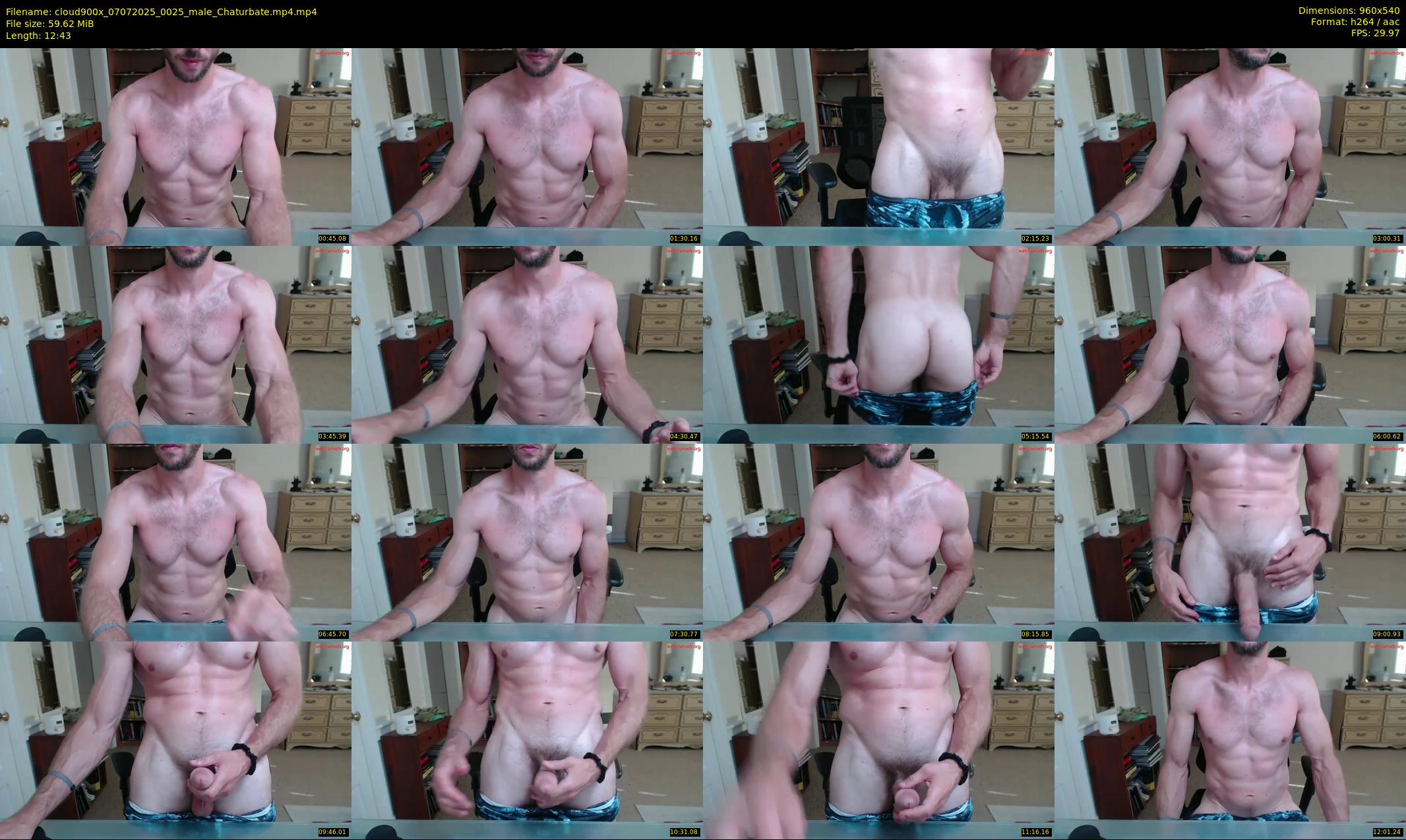 cloud900x — 13 minute Chaturbate male cam show recording, 480p, Jul 7, 2025