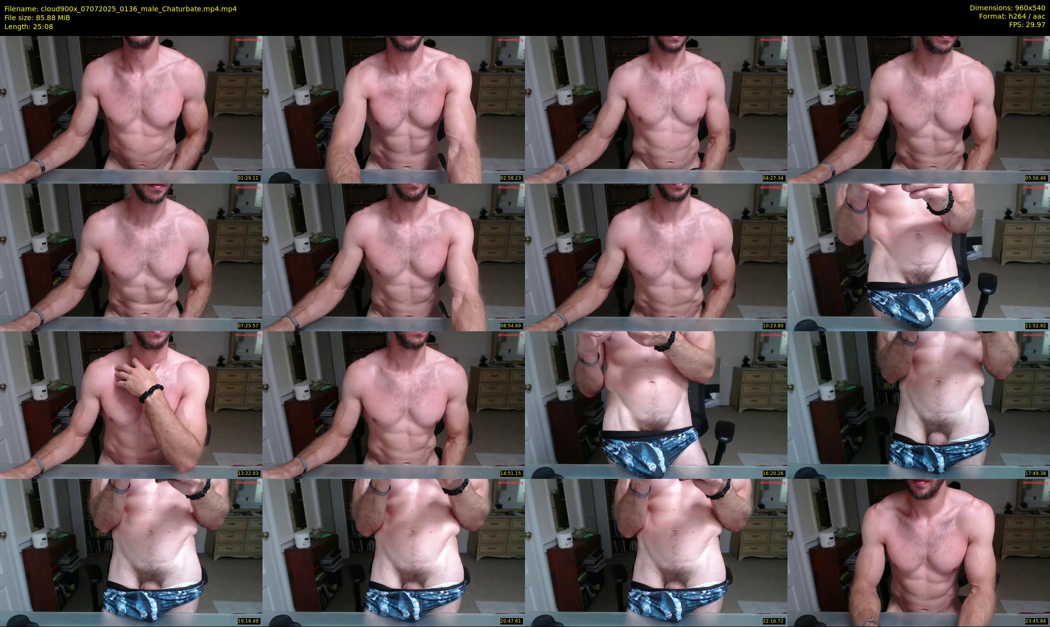 cloud900x — 26 minute Chaturbate male cam show recording, 480p, Jul 7, 2025