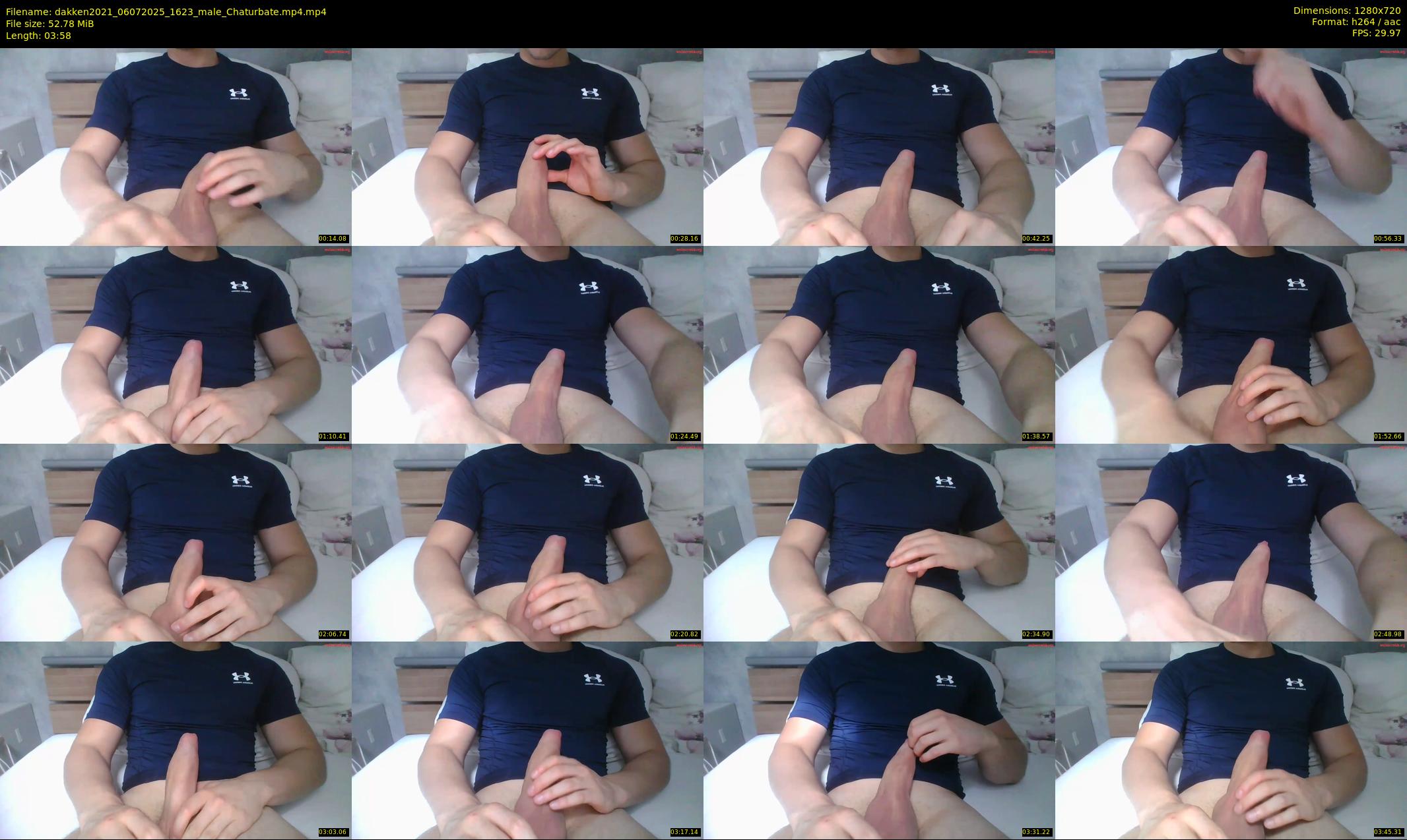 dakken2021 — 4 minute Chaturbate male cam show recording, 720p, Jul 6, 2025