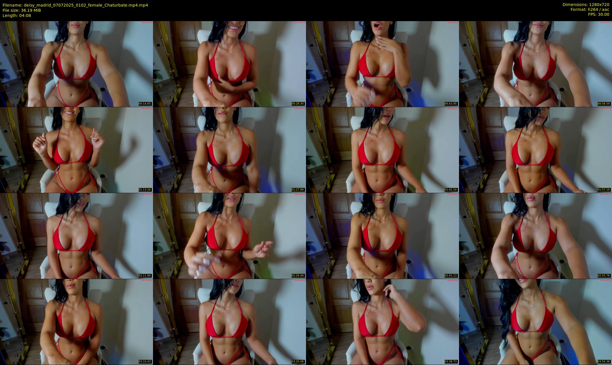 deisy_madrid — 5 minute Chaturbate female cam show recording, 720p, Jul 7, 2025