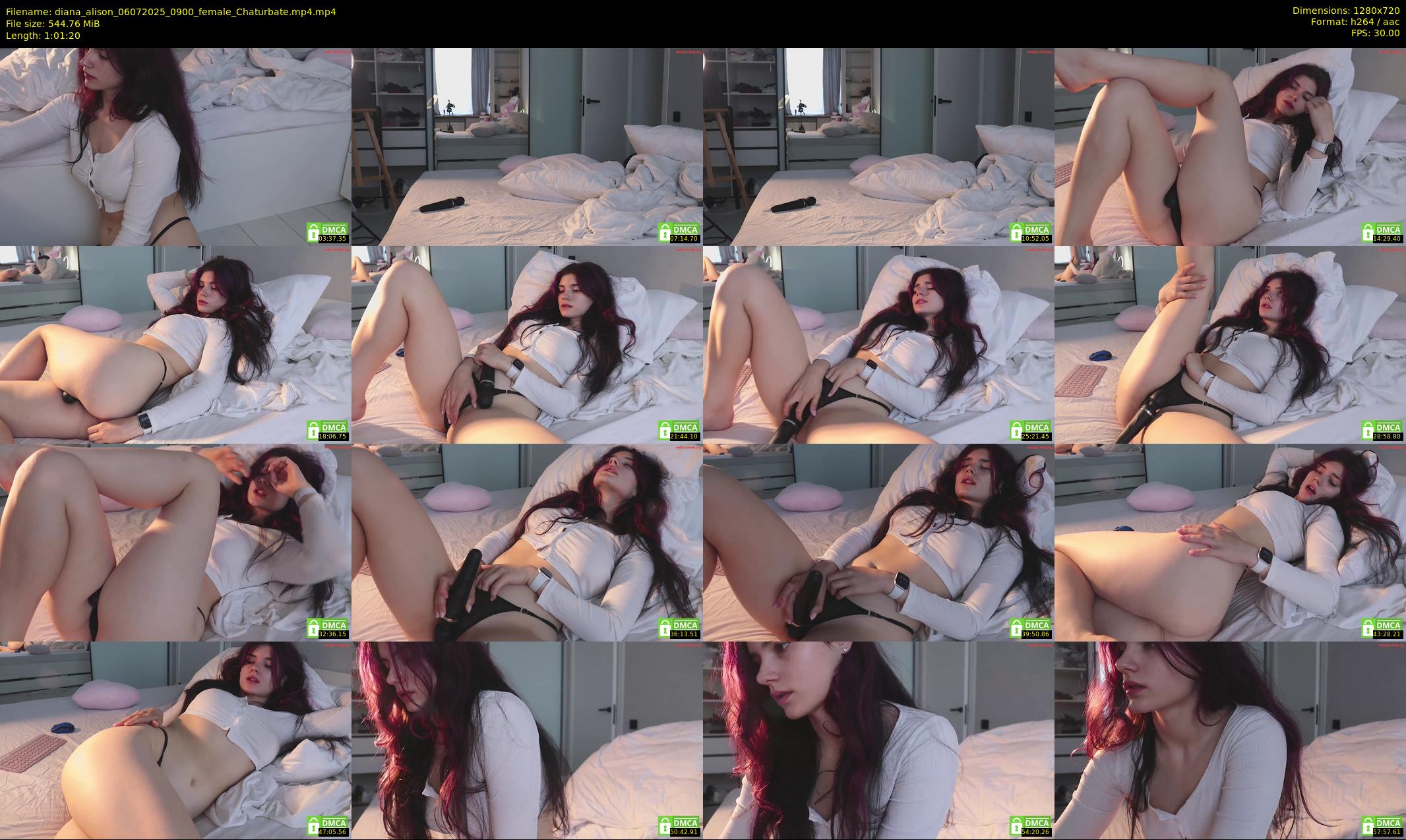 diana_alison — 62 minute Chaturbate female cam show recording, 720p, Jul 6, 2025