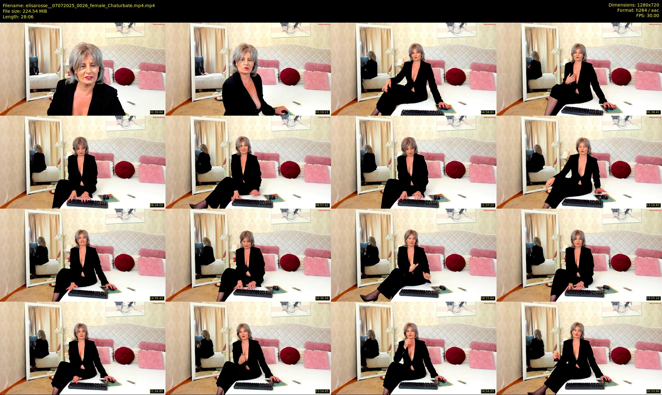 elisarosse_ — 29 minute Chaturbate female cam show recording, 720p, Jul 7, 2025