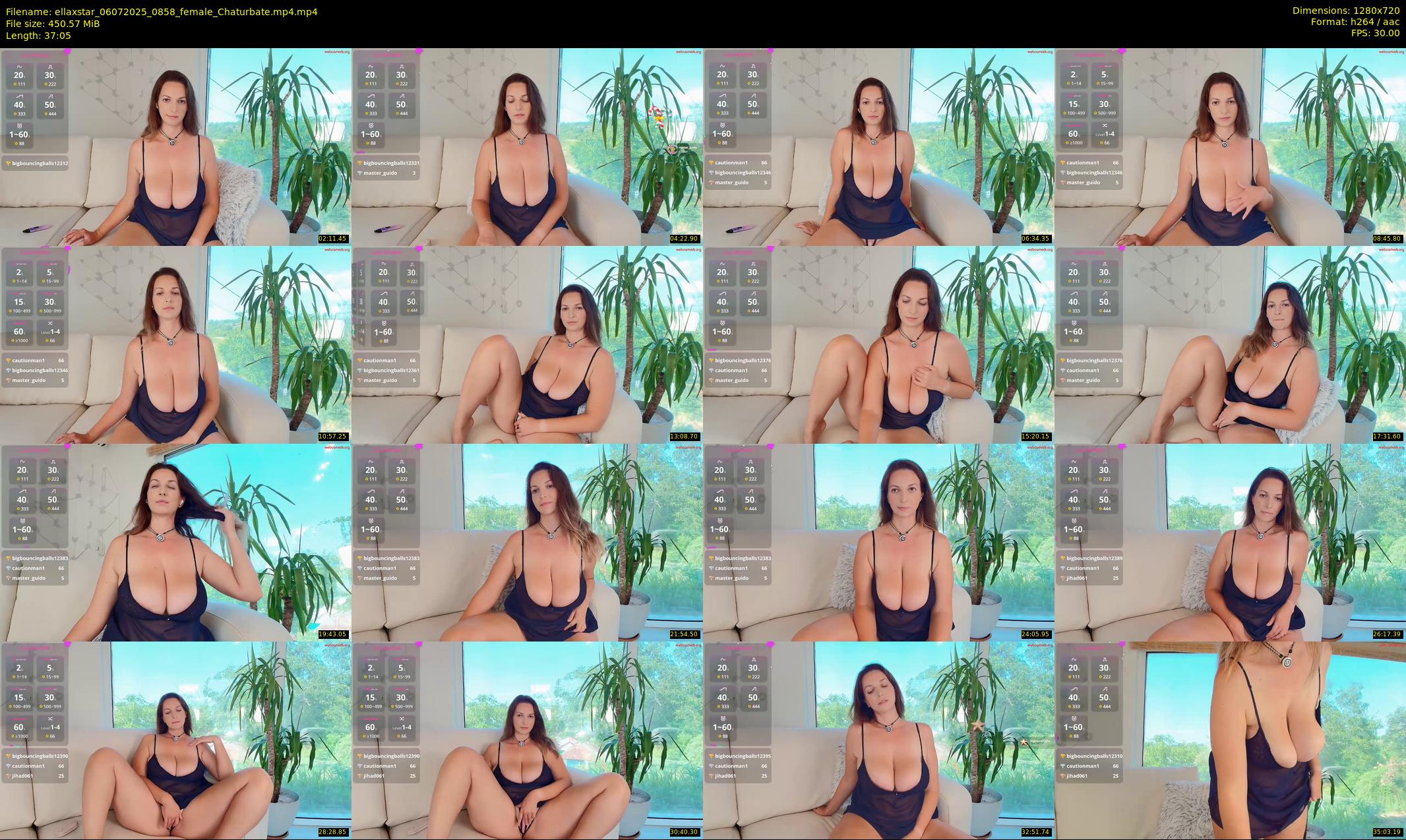 ellaxstar — 38 minute Chaturbate female cam show recording, 720p, Jul 6, 2025