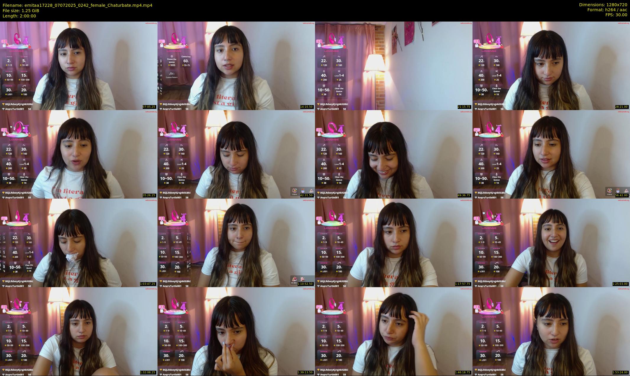 emitaa17228 — 120 minute Chaturbate female cam show recording, 720p, Jul 7, 2025