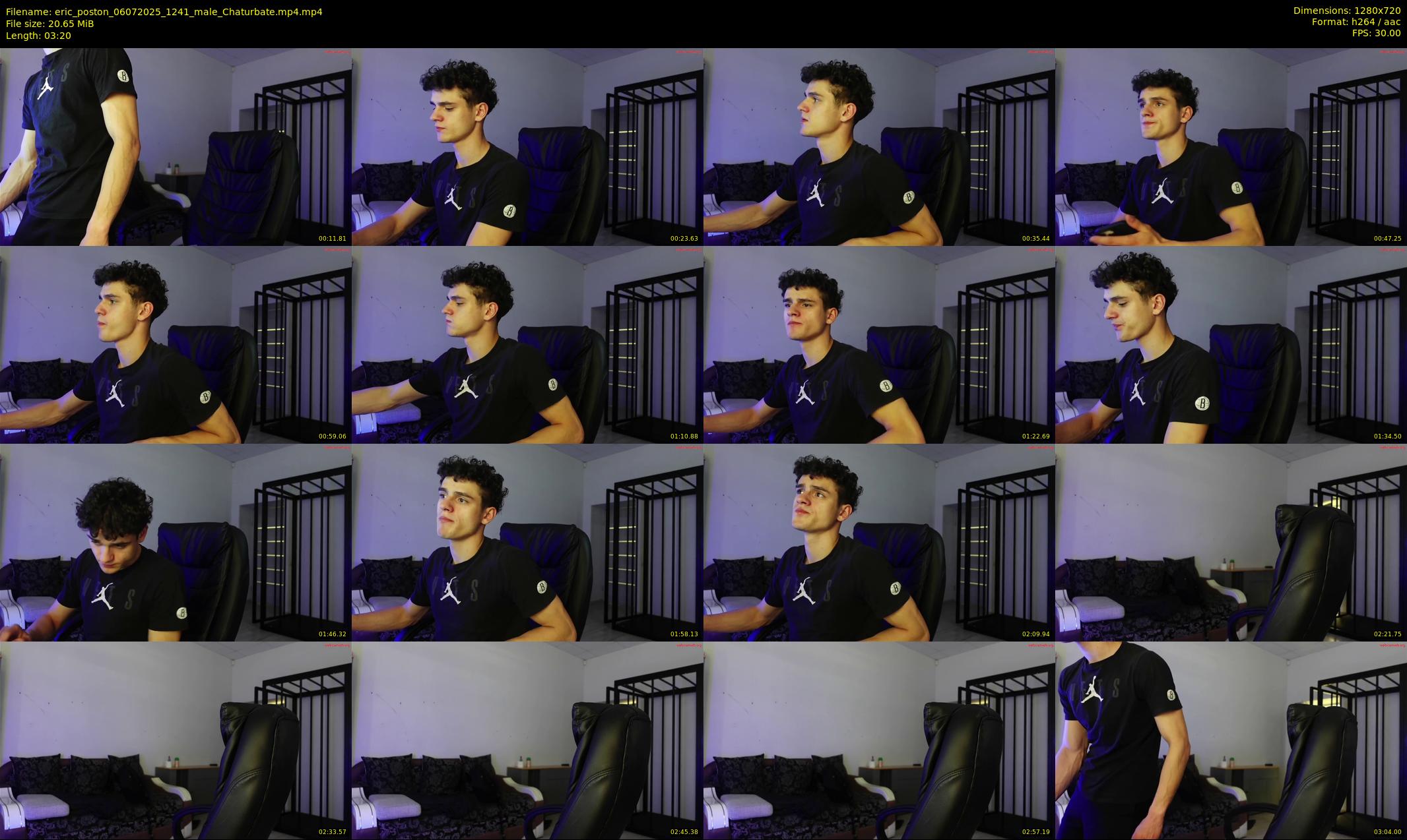 eric_poston — 4 minute Chaturbate male cam show recording, 720p, Jul 6, 2025