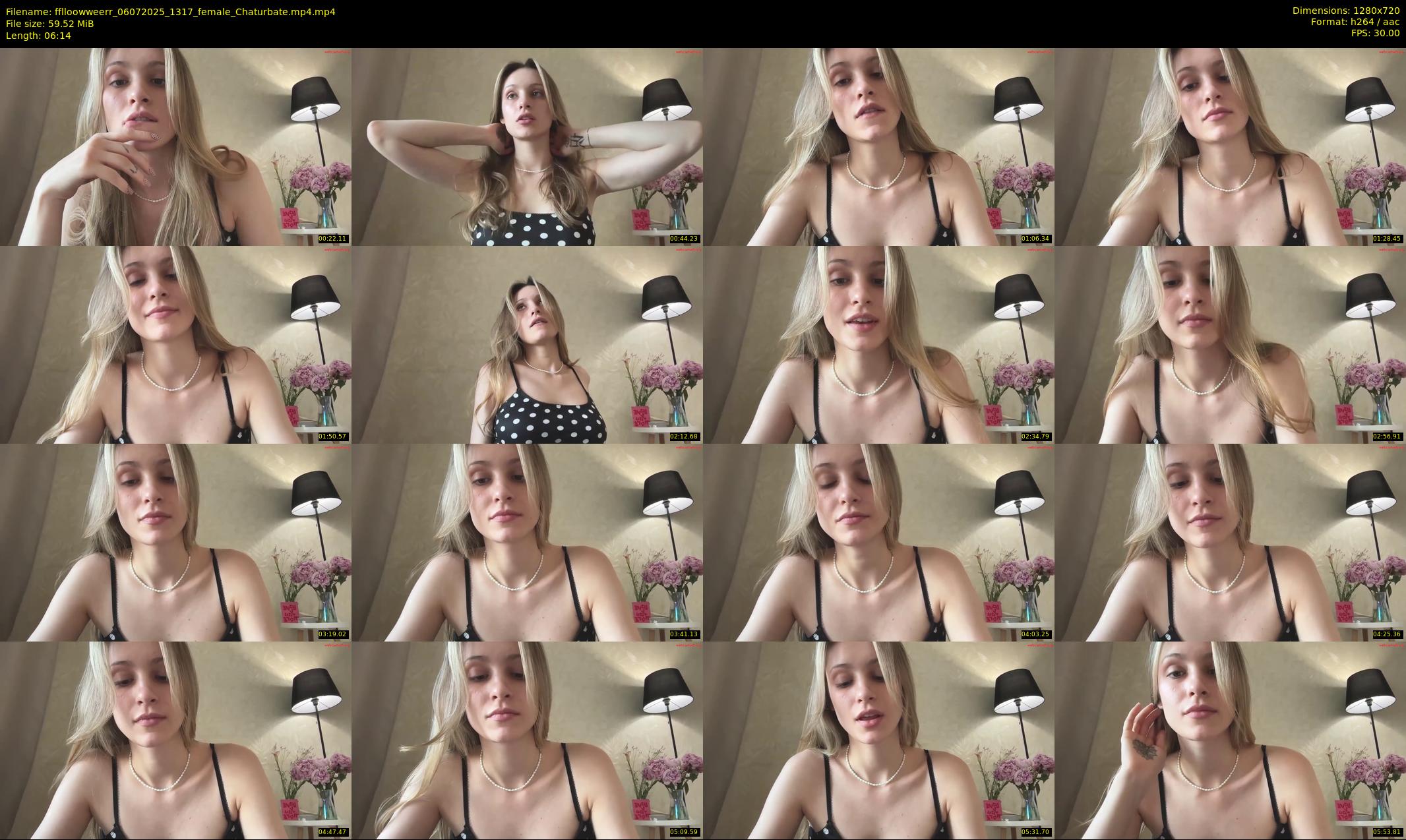 fflloowweerr — 7 minute Chaturbate couple cam show recording, 720p, Jul 6, 2025