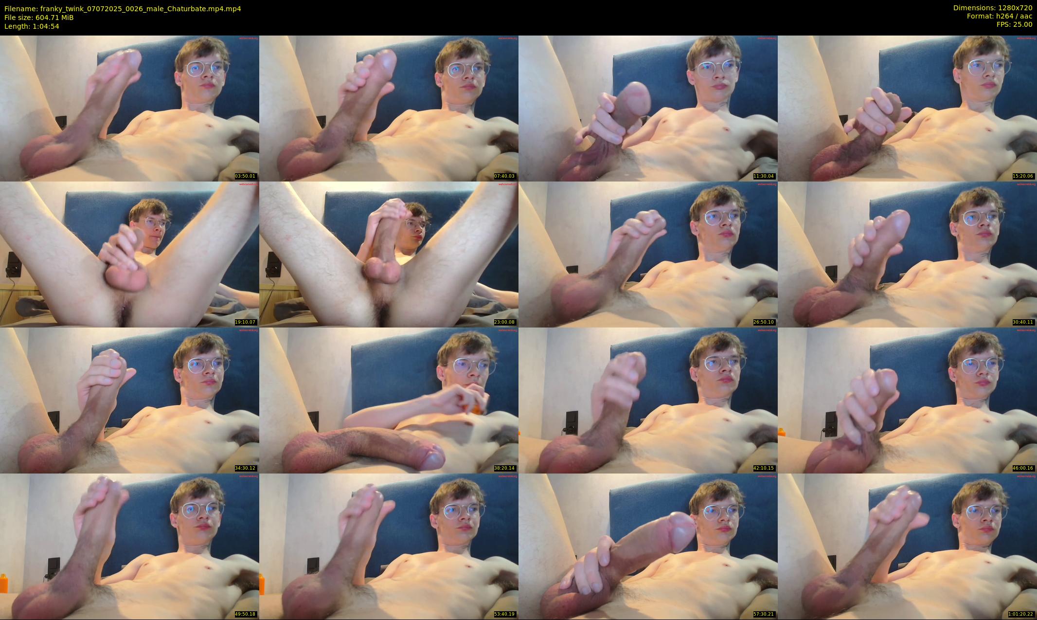 franky_twink — 65 minute Chaturbate male cam show recording, 720p, Jul 7, 2025