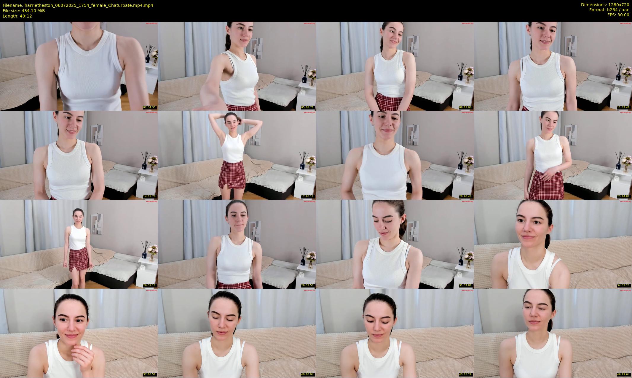 harrietheston — 50 minute Chaturbate female cam show recording, 720p, Jul 6, 2025