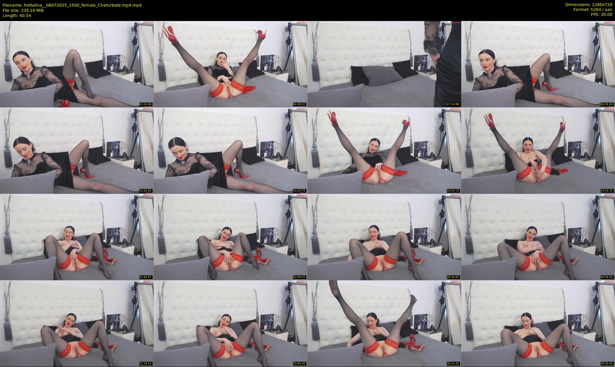 hottalina_ — 41 minute Chaturbate female cam show recording, 720p, Jul 6, 2025