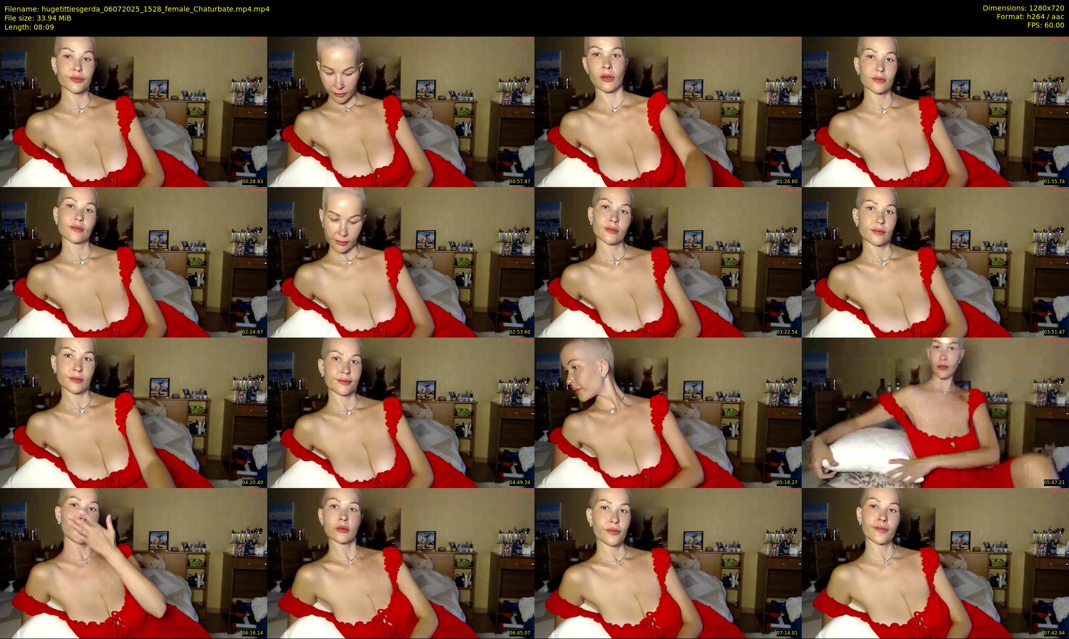 hugetittiesgerda — 9 minute Chaturbate female cam show recording, 720p, Jul 6, 2025