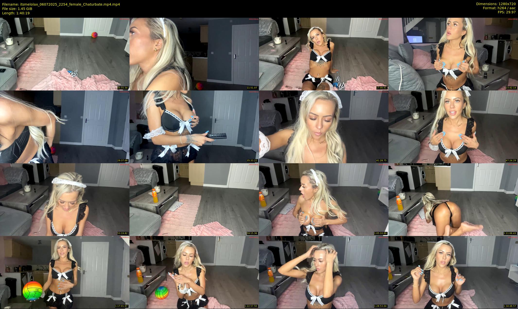 itsmelolax — 101 minute Chaturbate female cam show recording, 720p, Jul 6, 2025