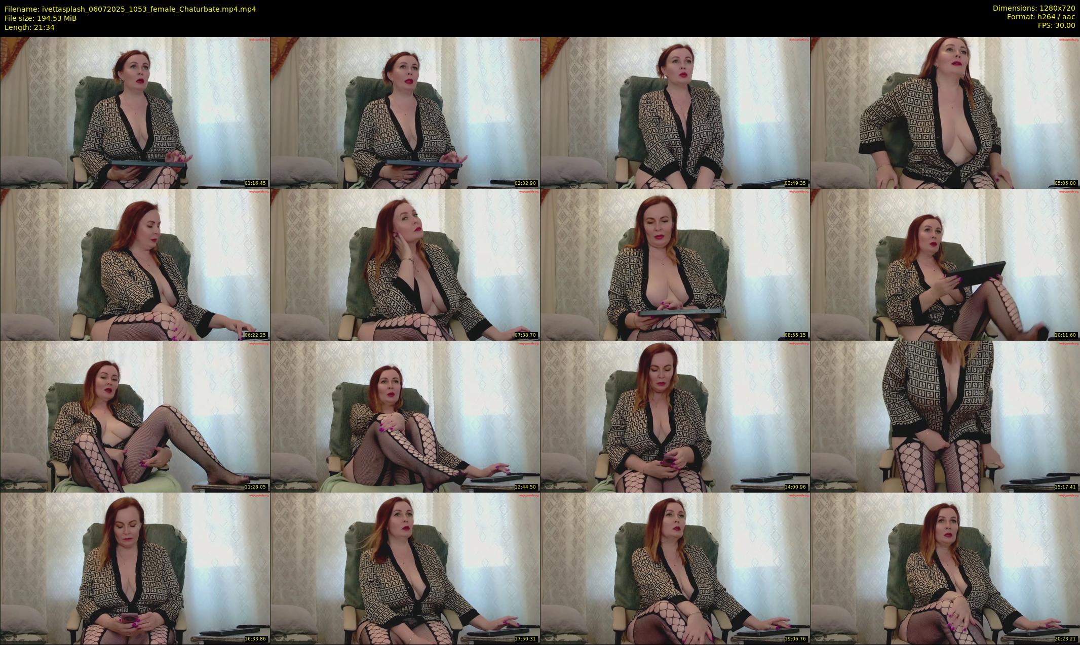 ivettasplash — 22 minute Chaturbate female cam show recording, 720p, Jul 6, 2025