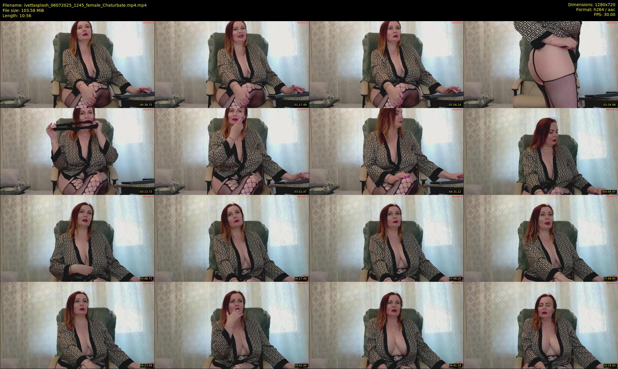 ivettasplash — 11 minute Chaturbate female cam show recording, 720p, Jul 6, 2025