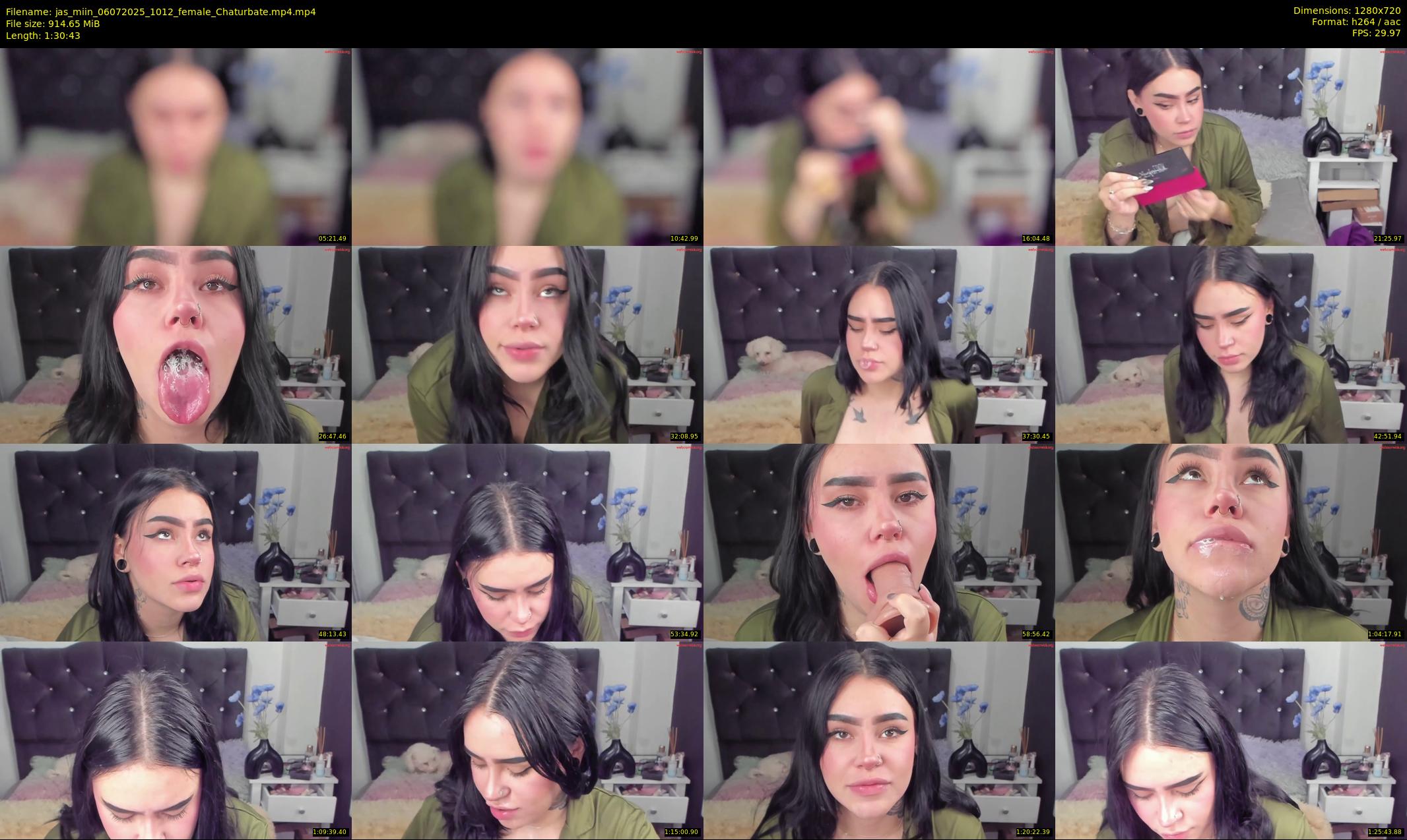 jas_miin — 91 minute Chaturbate female cam show recording, 720p, Jul 6, 2025