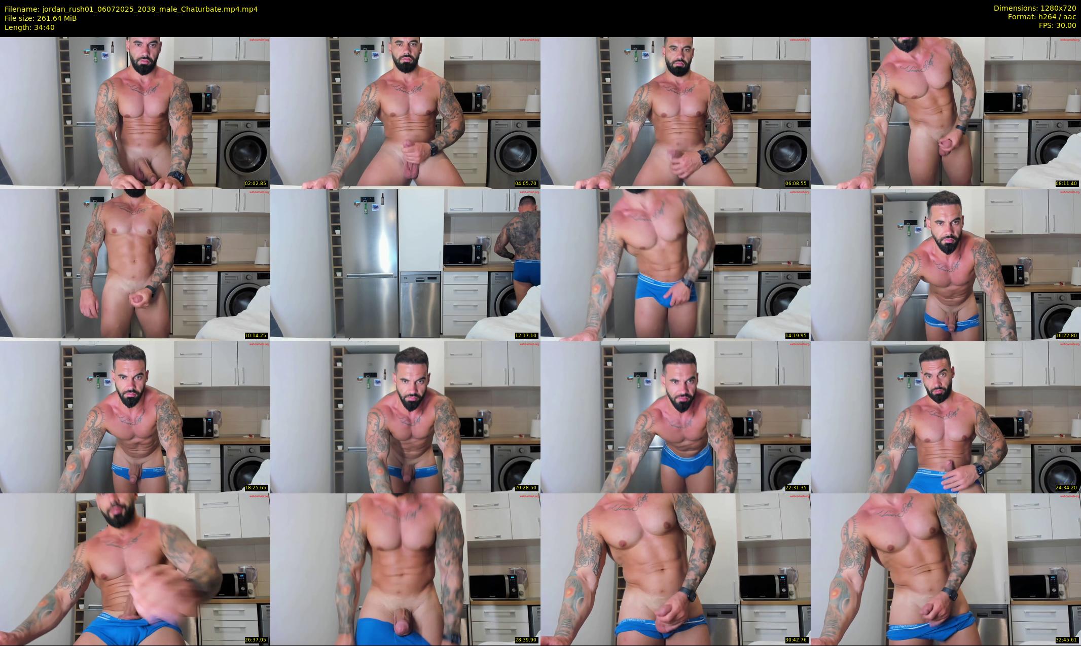 jordan_rush01 — 35 minute Chaturbate male cam show recording, 720p, Jul 6, 2025